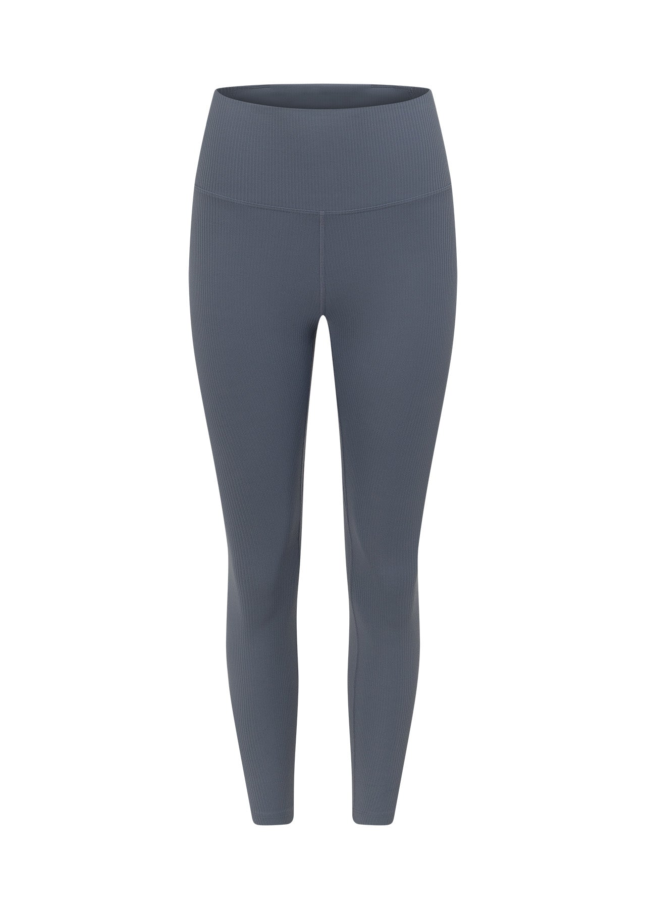 Lorna Jane Level Up Active Rib Ankle Biter Leggings - Shadow