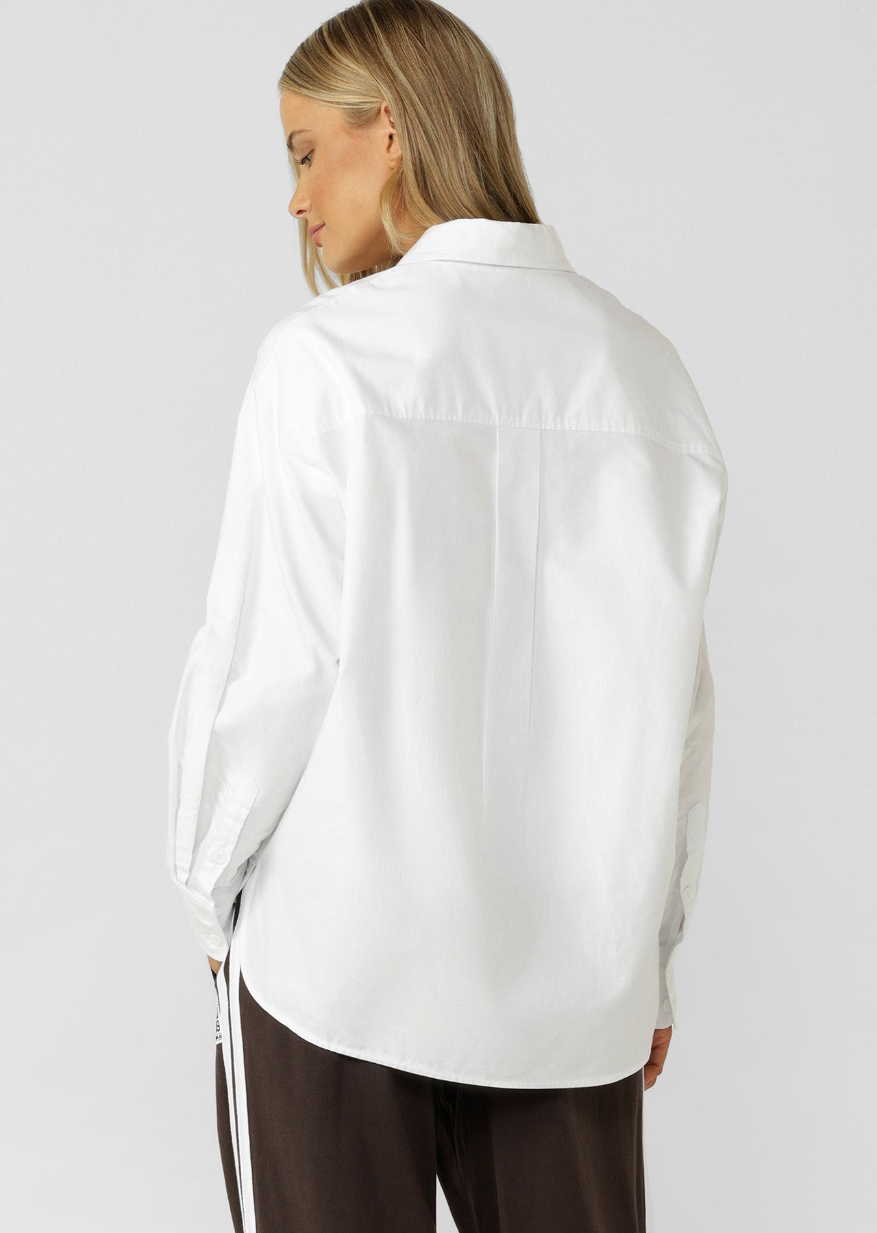 Lorna Jane Signature Long Sleeve Shirt - White