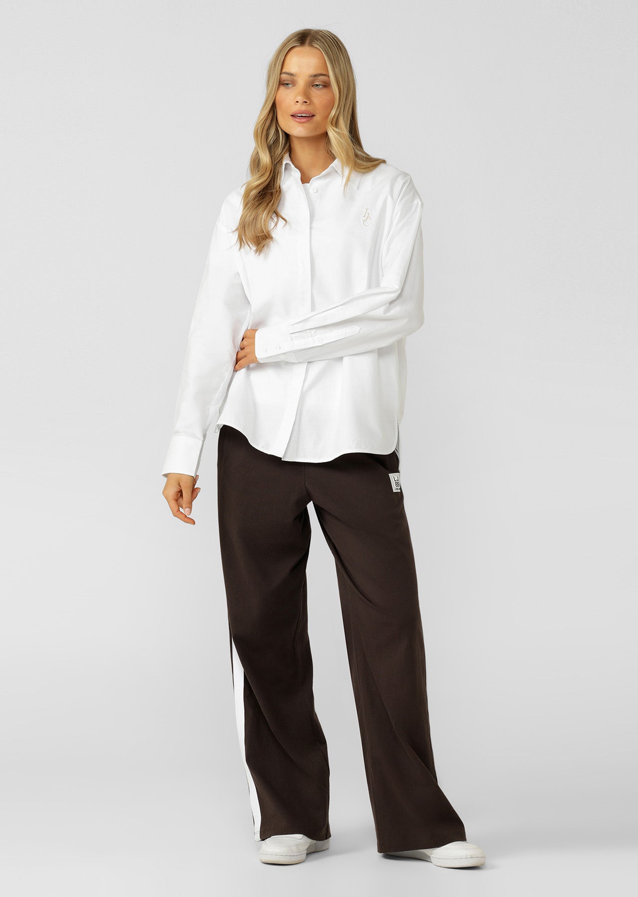 Lorna Jane Signature Long Sleeve Shirt - White