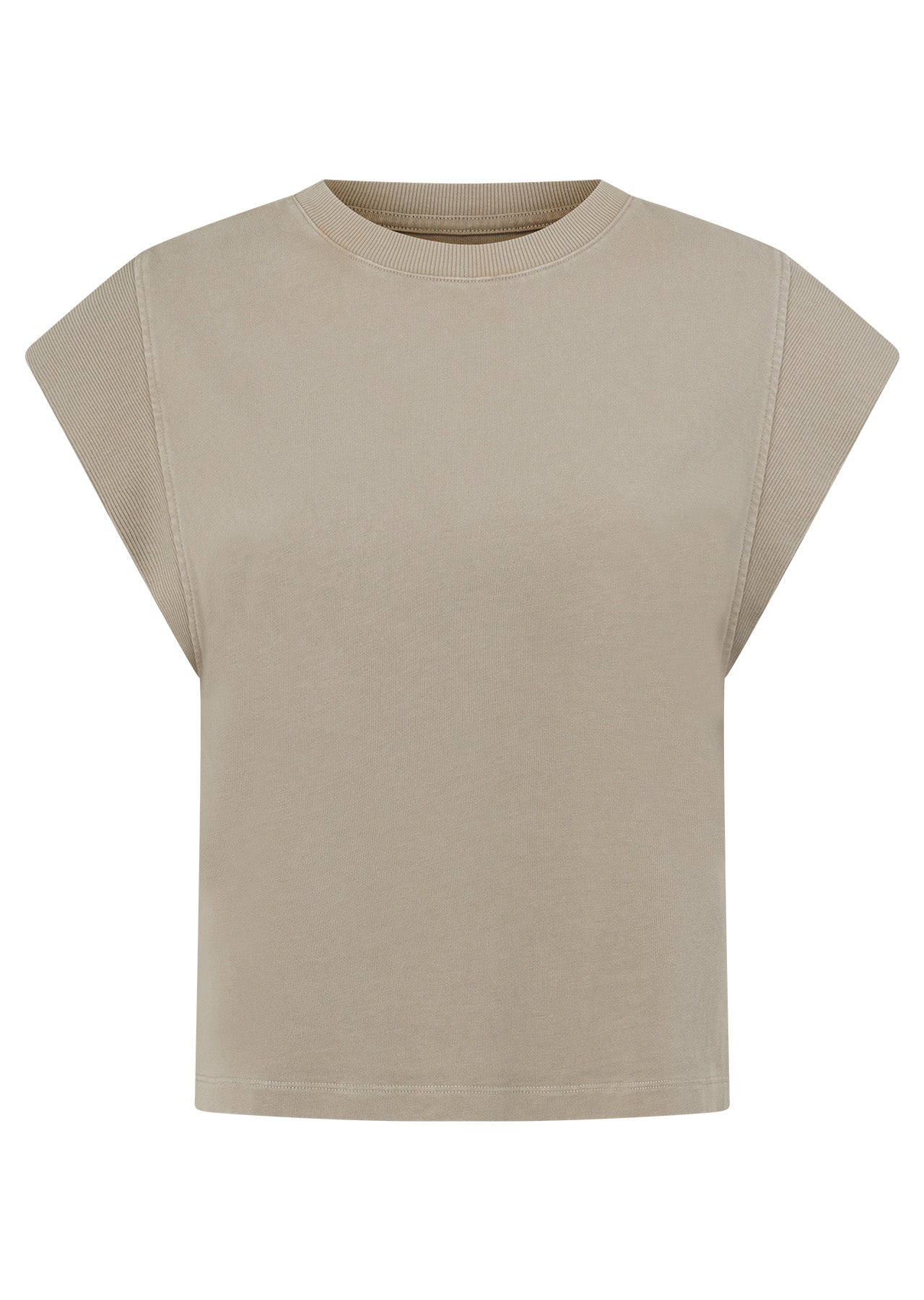 Lorna Jane Reset Washed T-Shirt - Washed Sea Salt