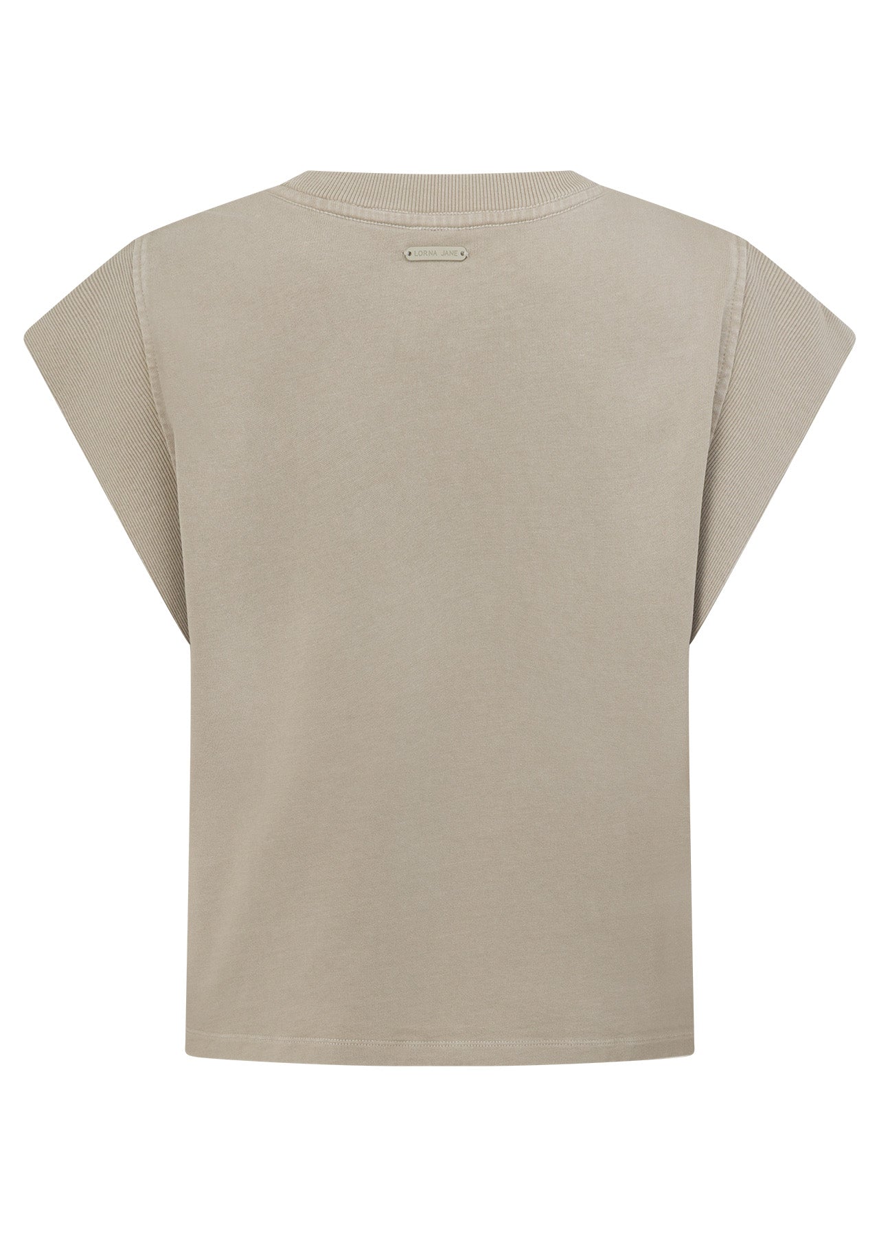 Lorna Jane Reset Washed T-Shirt - Washed Sea Salt