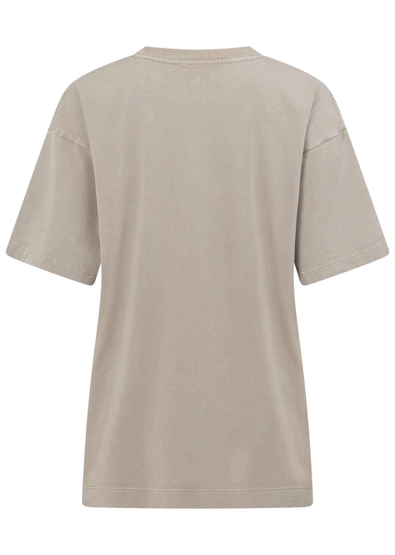 Lorna Jane Campus Washed Vintage T-Shirt - Washed Sea Salt