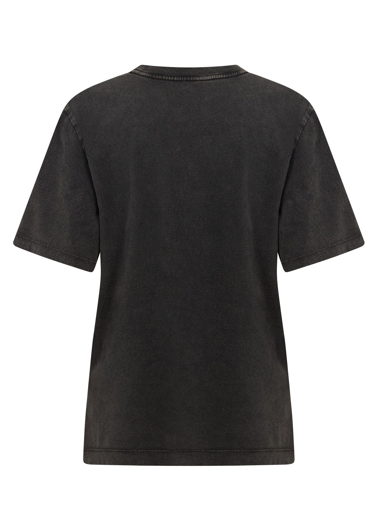 Lorna Jane On Tour Washed Relaxed T-Shirt - Washed Black