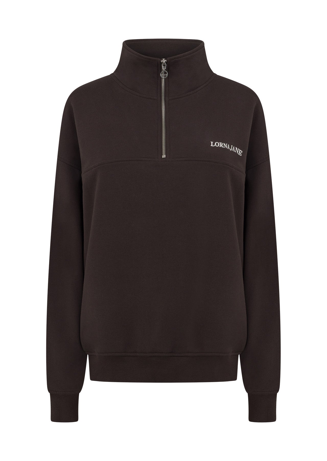 Lorna Jane Streamline Quarter Zip Sweat - Volcano