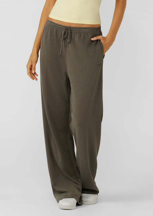 Lorna Jane Downtime Pants - Dark Khaki Haze