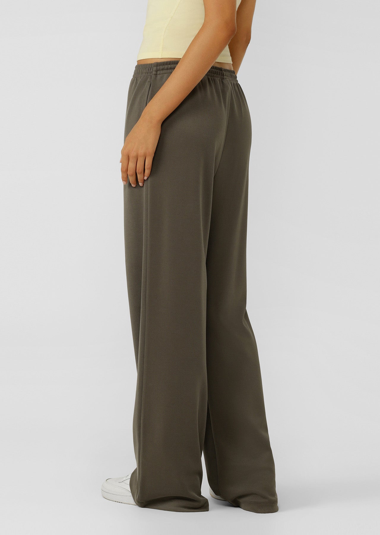 Lorna Jane Downtime Pants - Dark Khaki Haze
