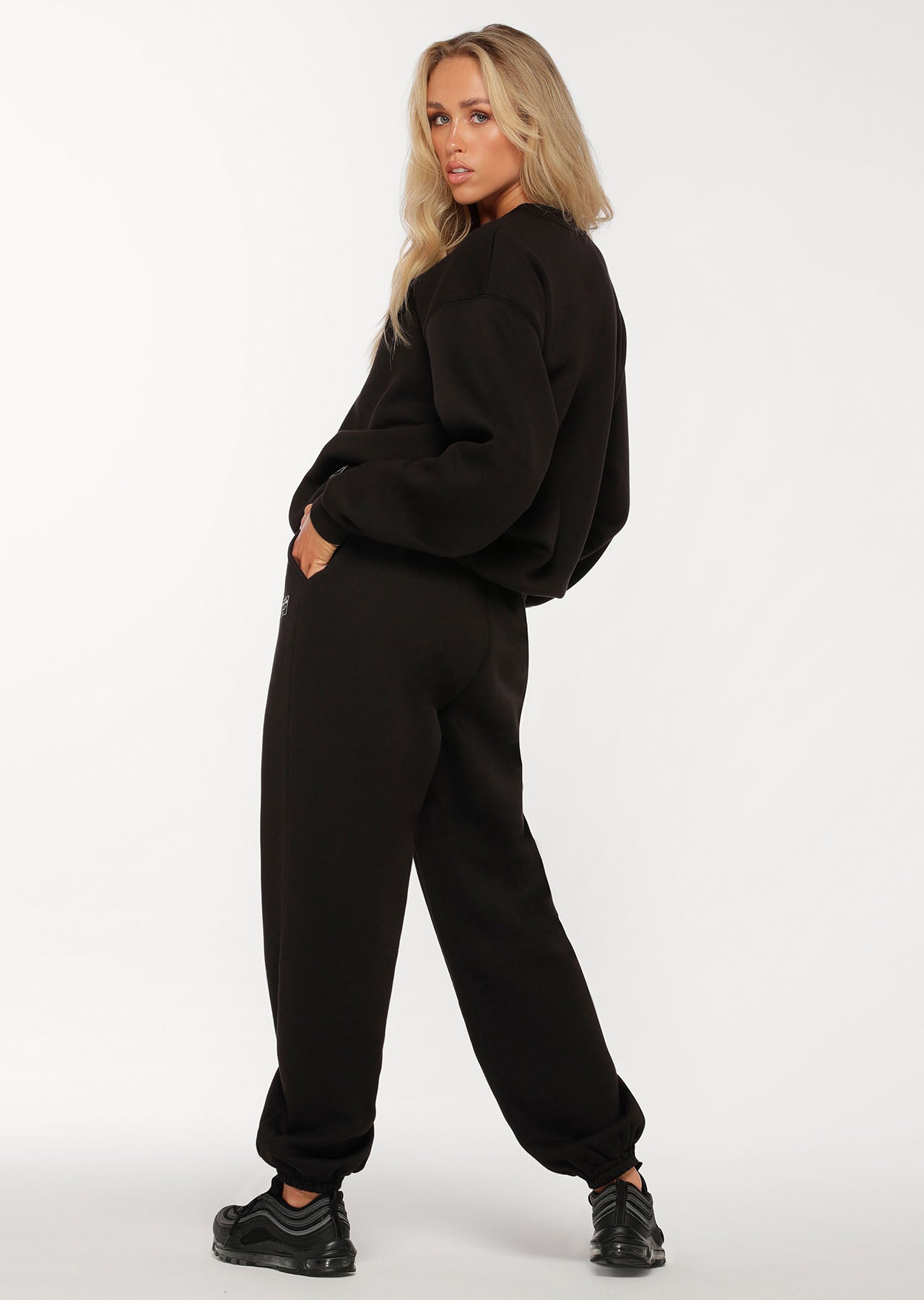Lorna Jane Relax Track Pants - Black