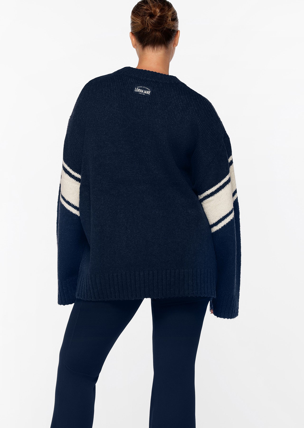 Lorna Jane Tee Up Oversized Knit - Navy