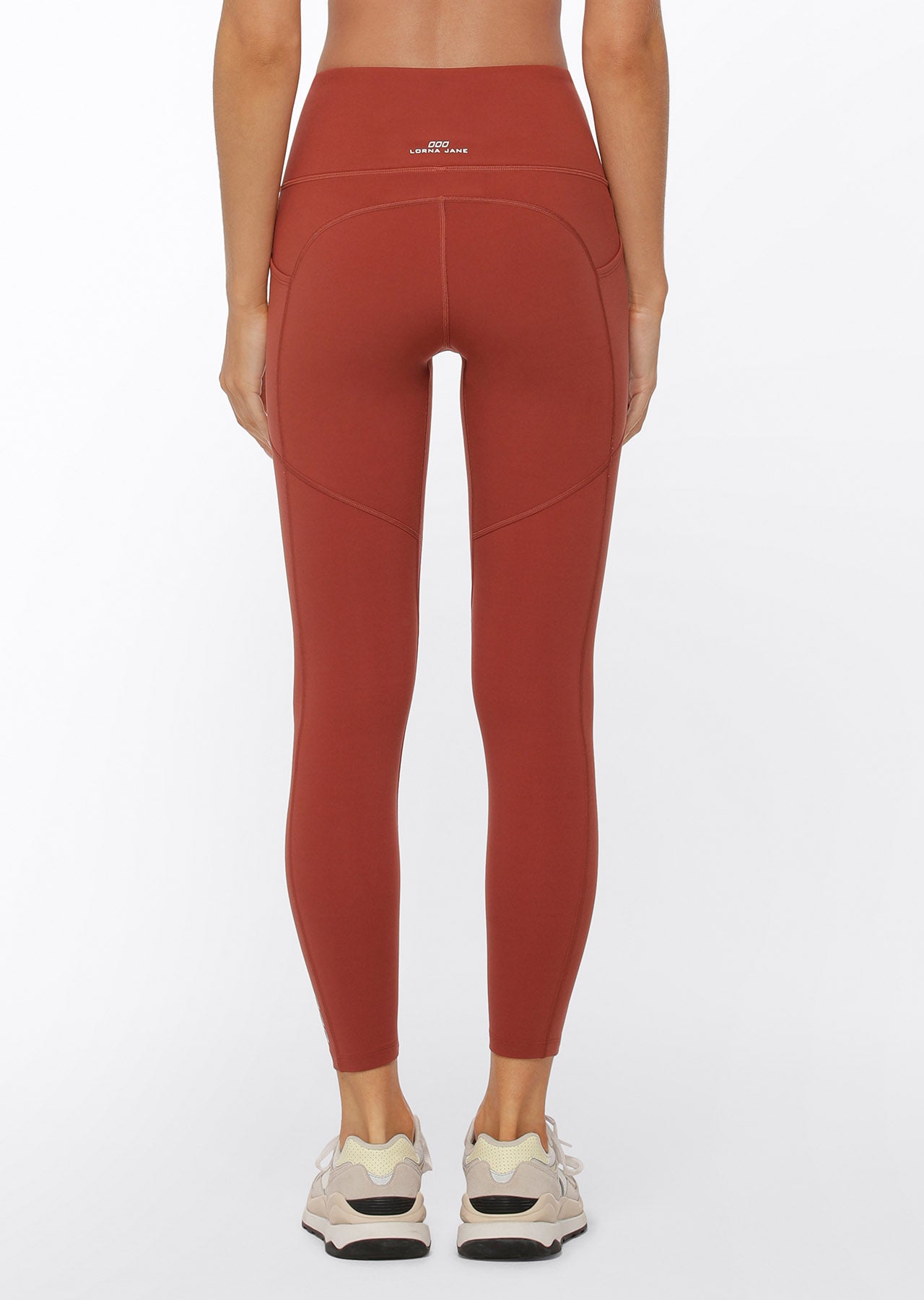 Lorna Jane No Ride Booty Ankle Biter Leggings - Spice