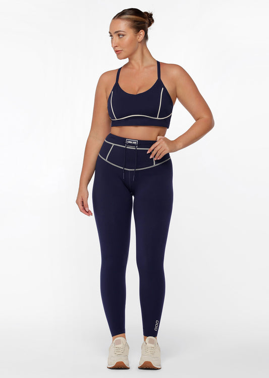 Lorna Jane Pro Ath. Core Stability Full Length Leggings - French Navy