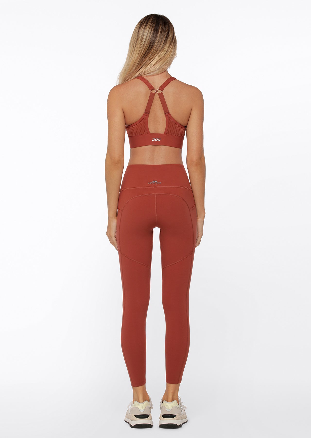 Lorna Jane Train Hard Sports Bra - Spice