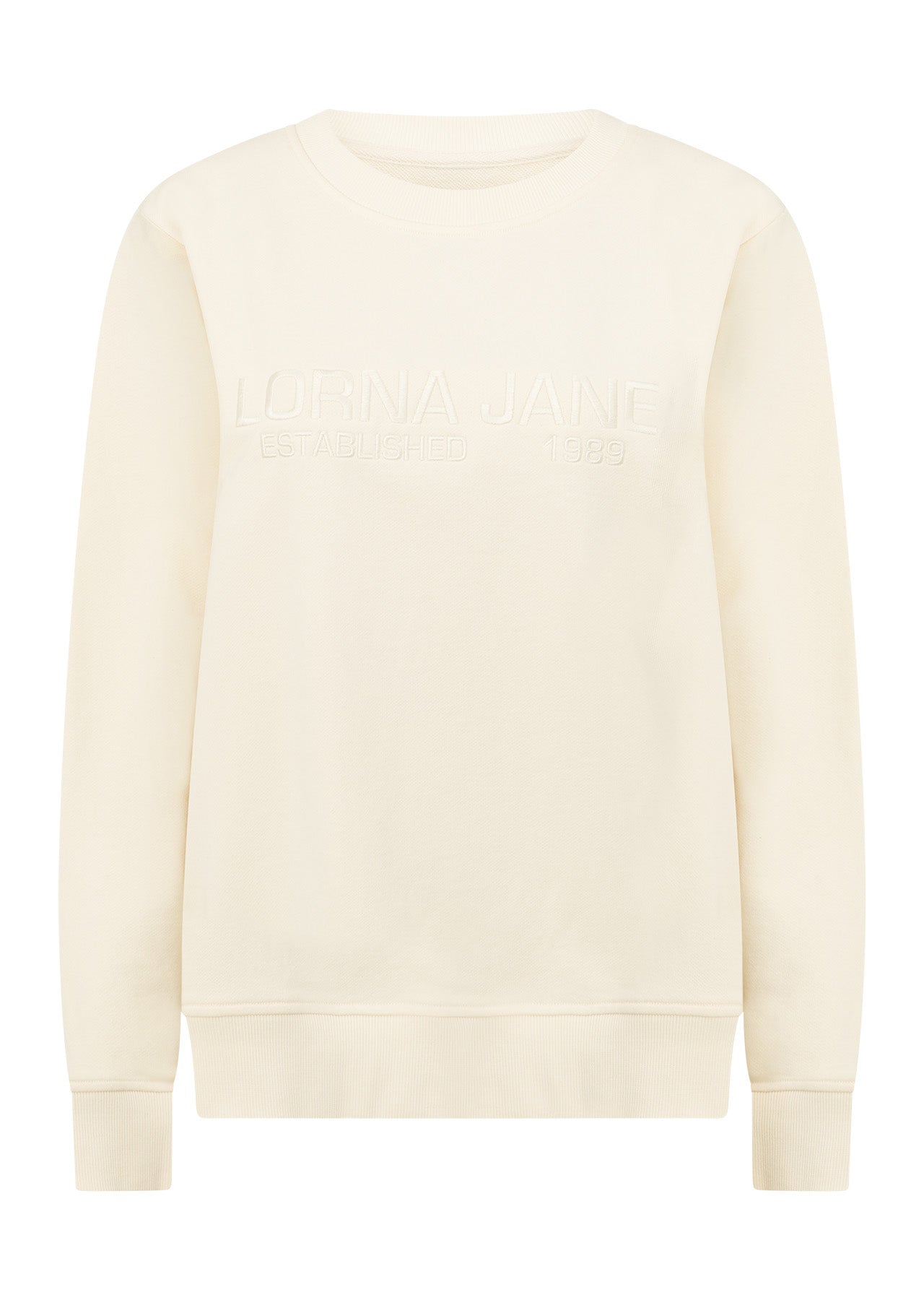 Lorna Jane Iconic Sweat - Cream