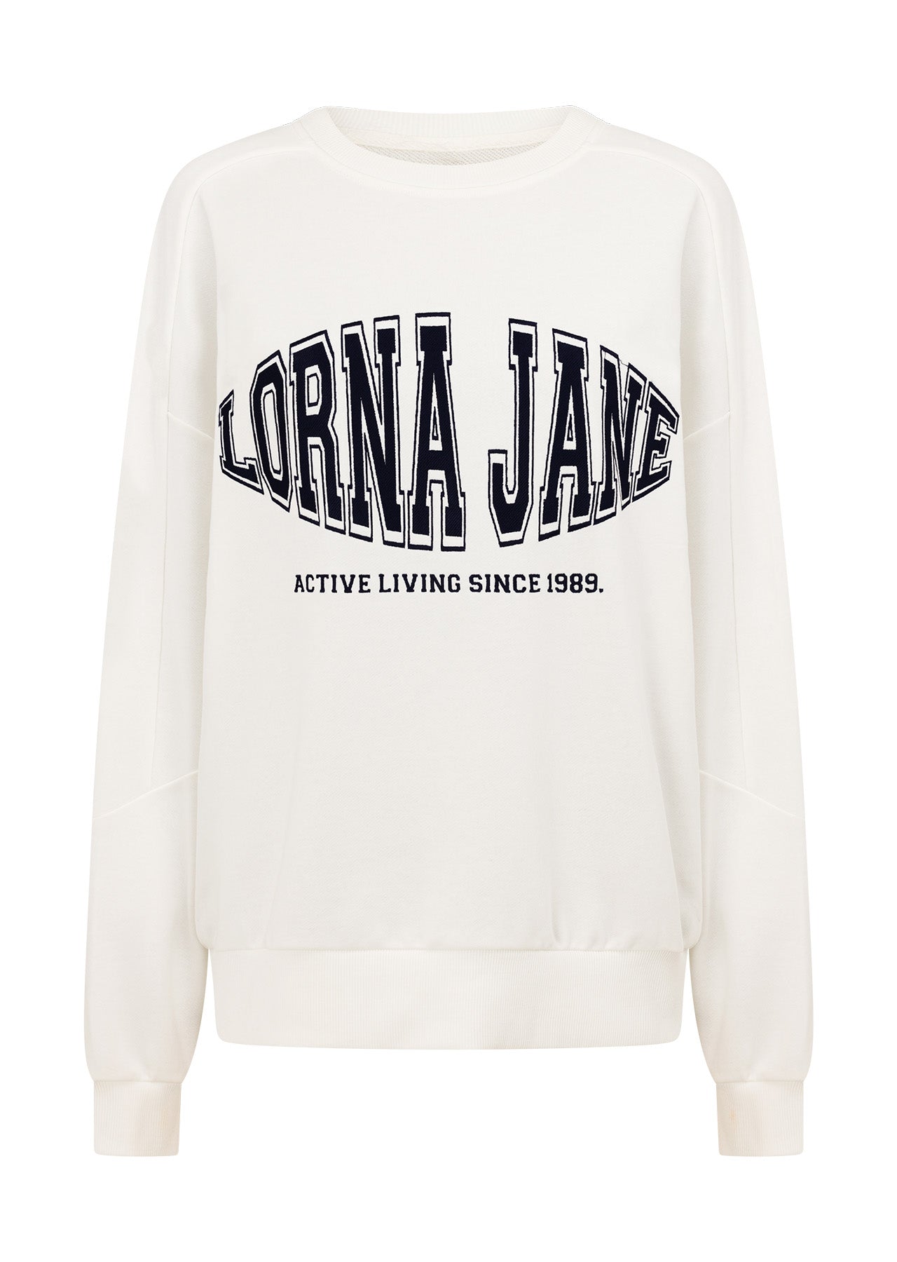 Lorna Jane Sports League Oversized Sweat - Porcelain