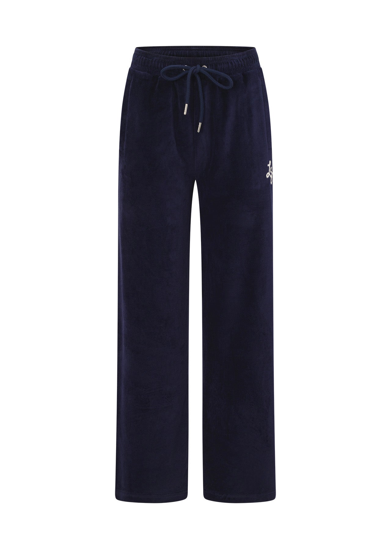 Lorna Jane Naughties Nostalgic Velour Bootleg Track Pants - French Navy