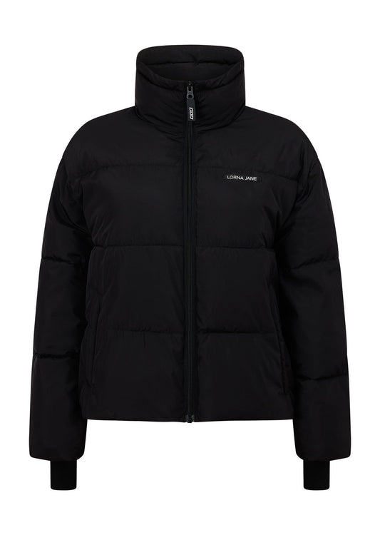Lorna Jane Keep Toasty Puffer Jacket - Black