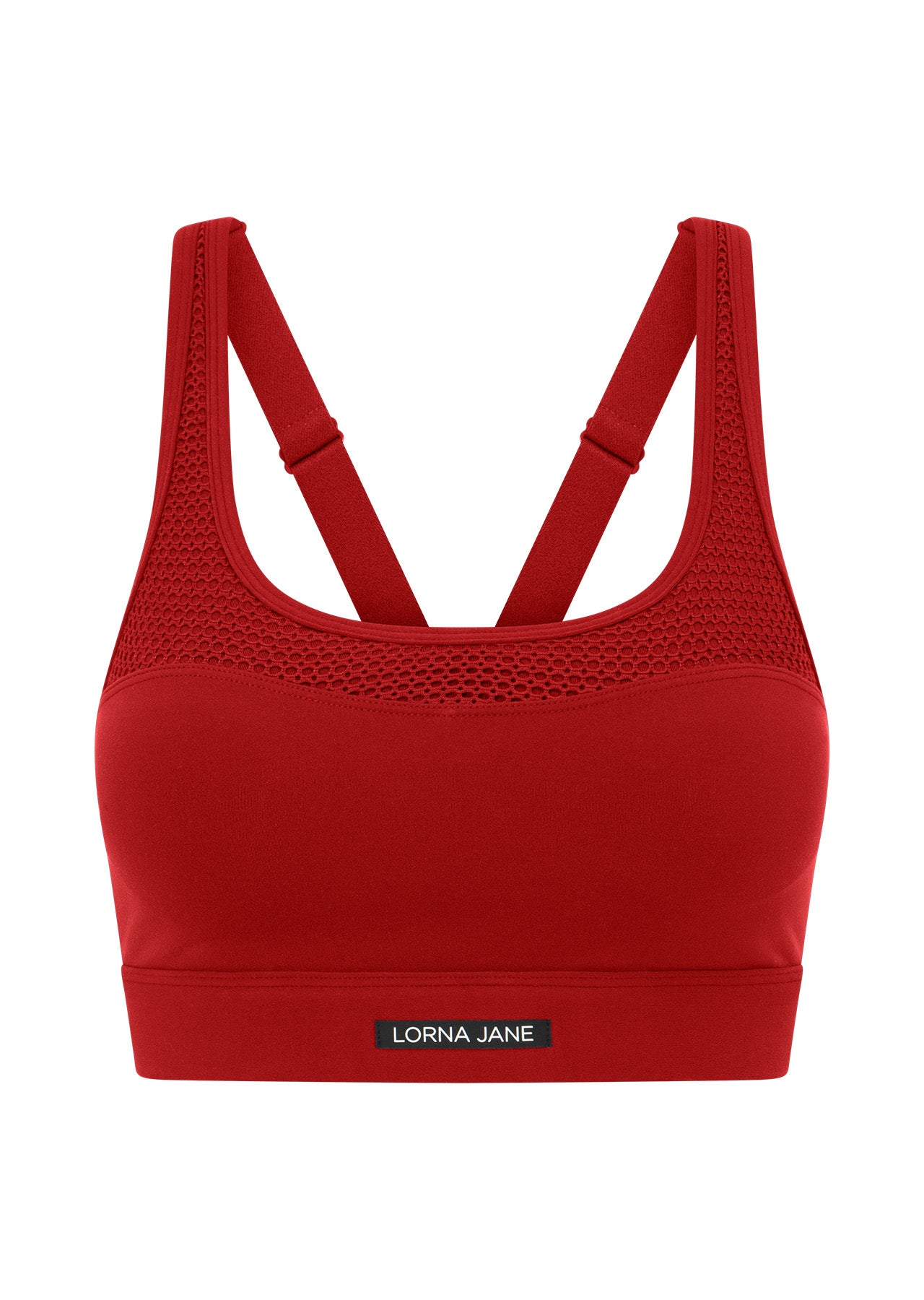 Lorna Jane Dynamic Max Support Sports Bra - Cherry