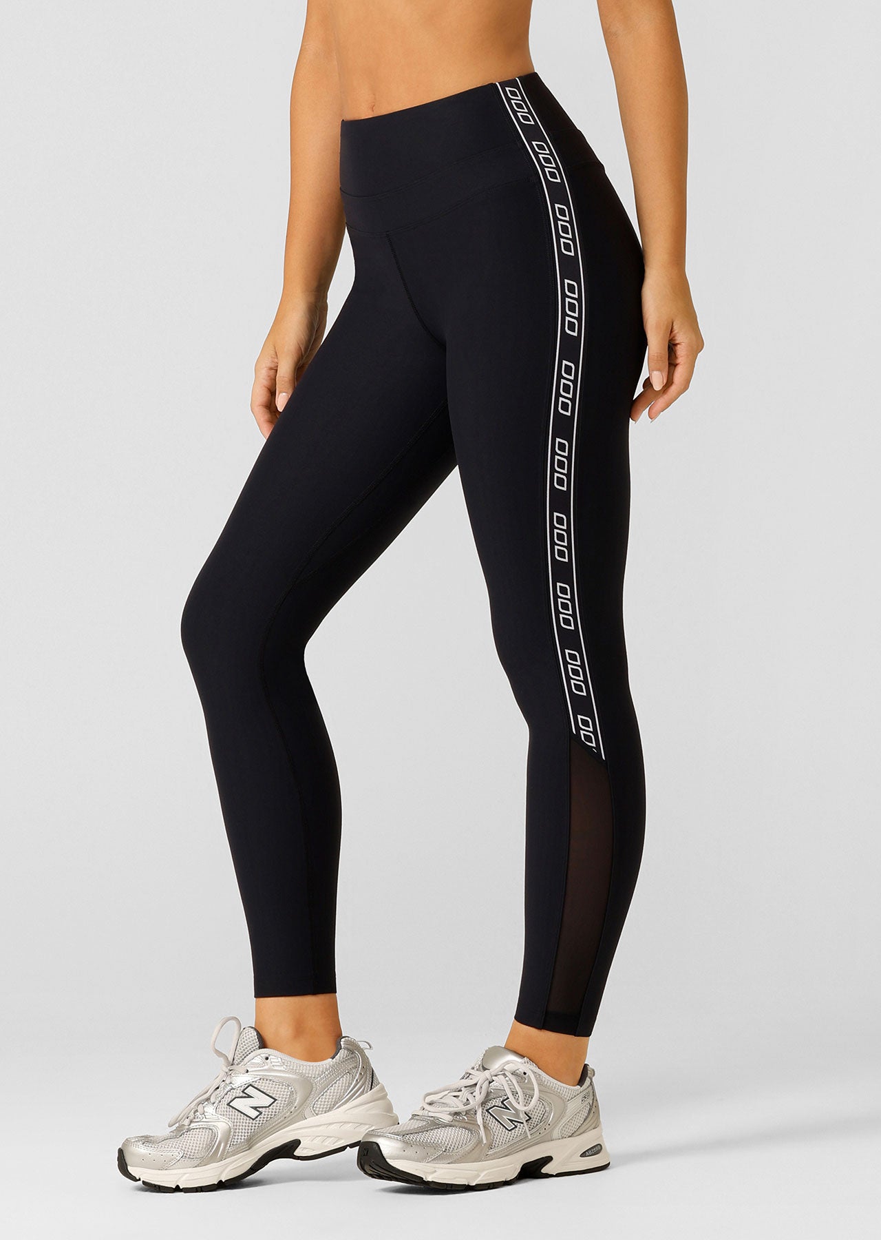 Lorna Jane Day Break Excel Ankle Biter Leggings - Midnight Blue
