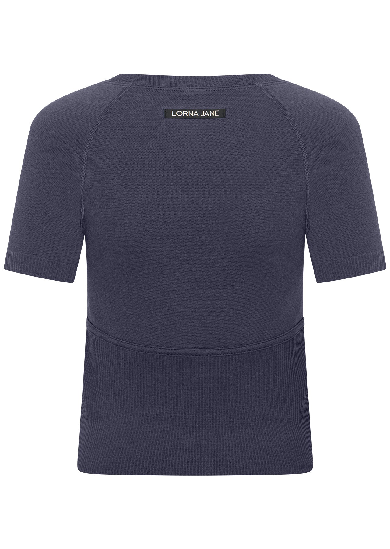Lorna Jane Seamless Contour Short Sleeve Top - Ash Blue