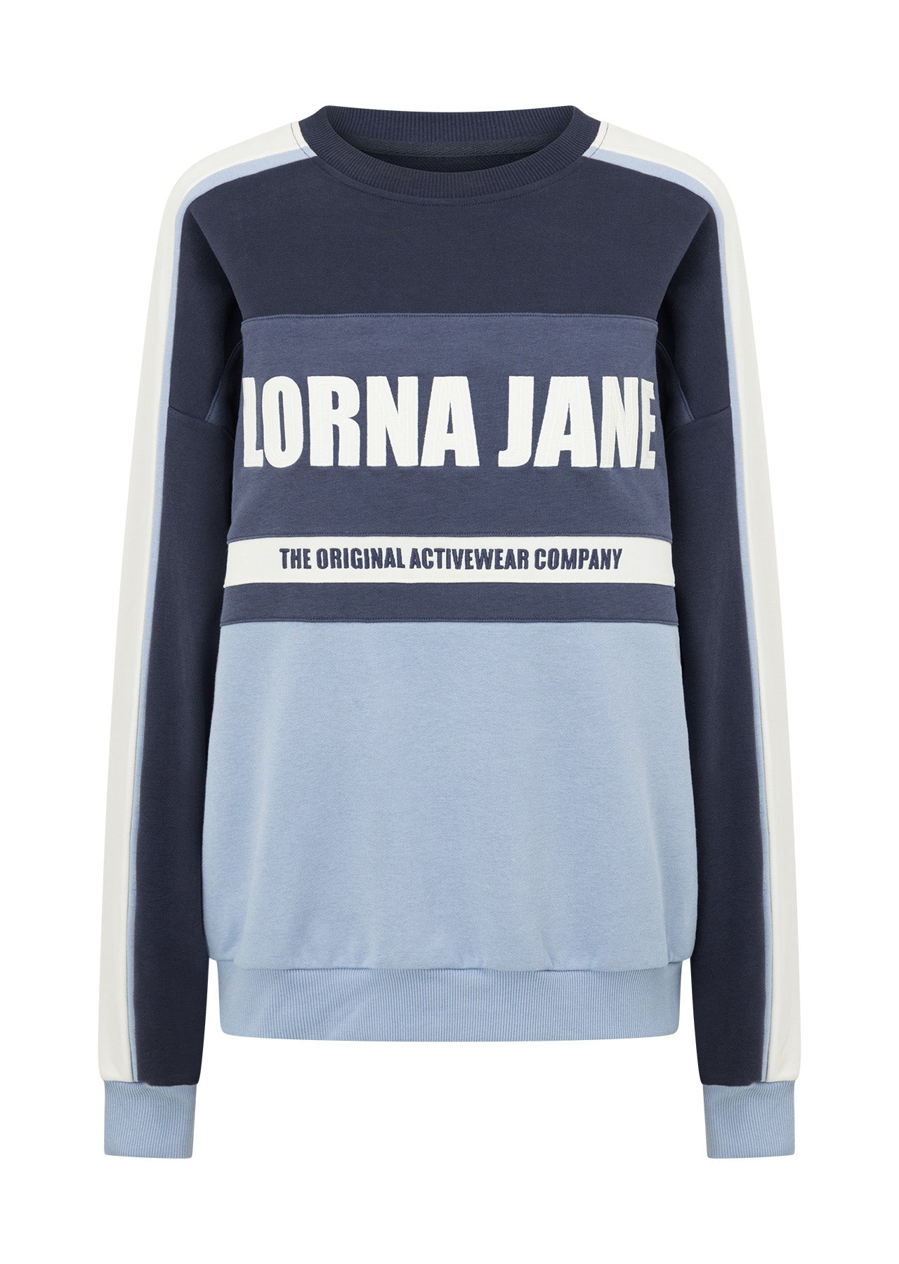 Lorna Jane Serenade Oversized Sweat - Ash Blue Multi