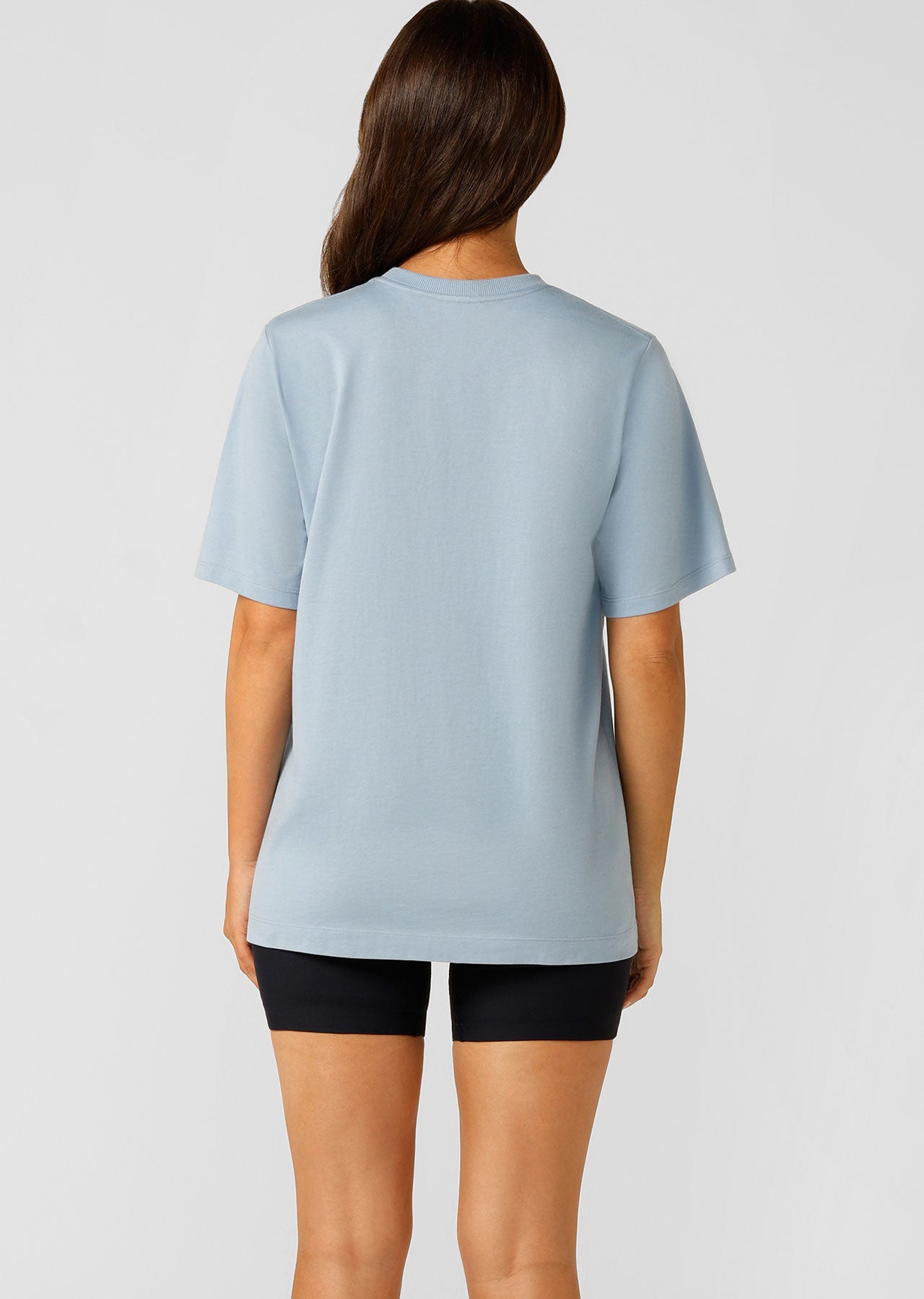 Lorna Jane Transdry Relaxed Tee - Glacier Blue