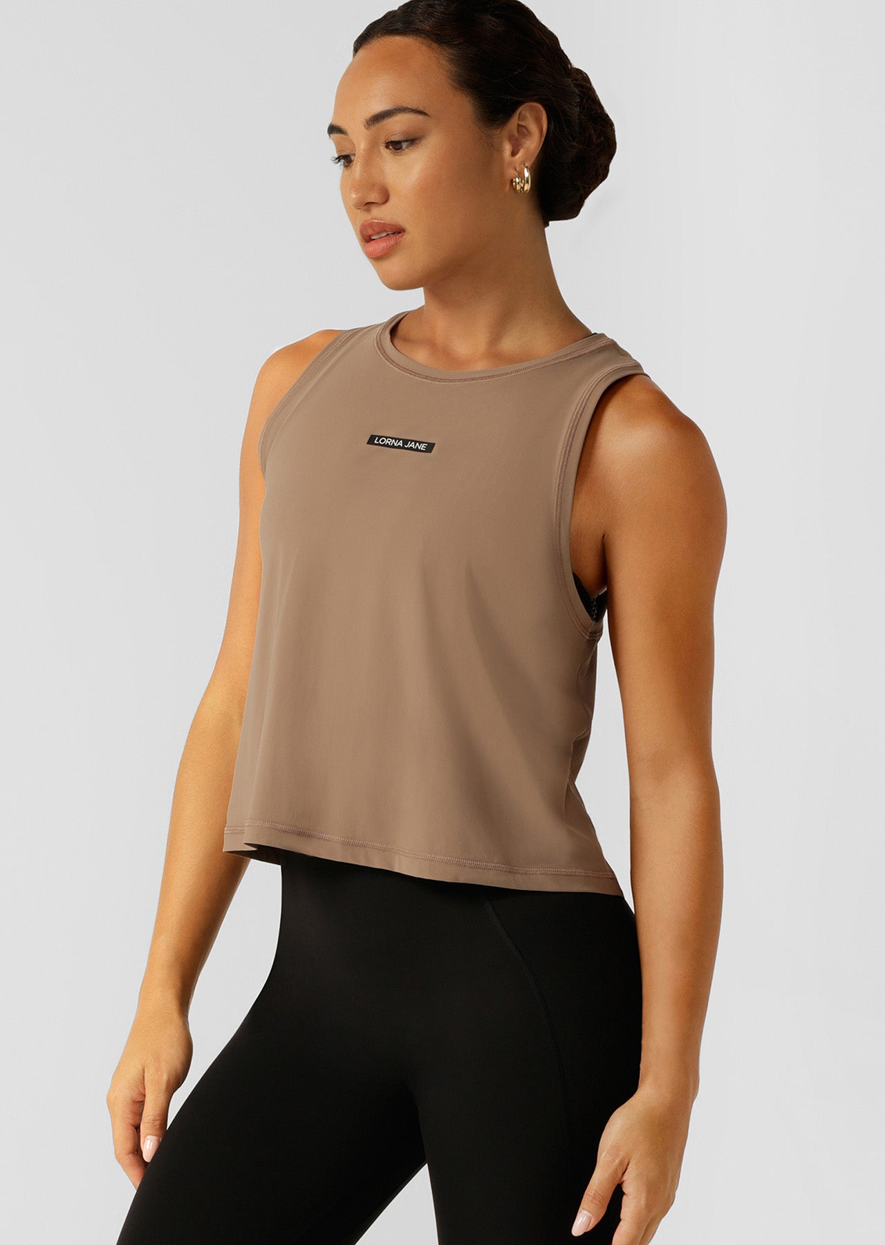 Lorna Jane Dynamic Mesh Active Tank - Cedar