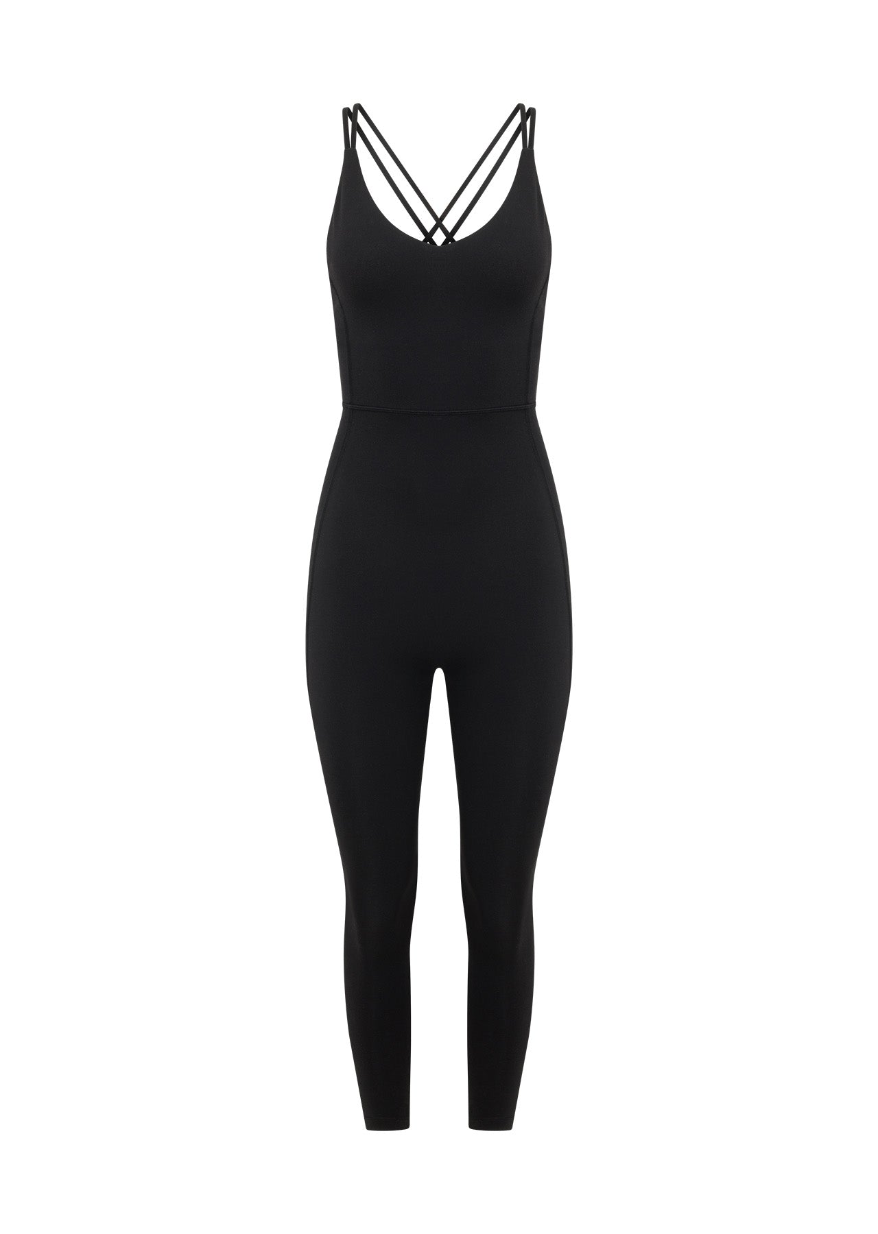 Lorna Jane Active Living No Ride Ankle Biter Bodysuit - Black