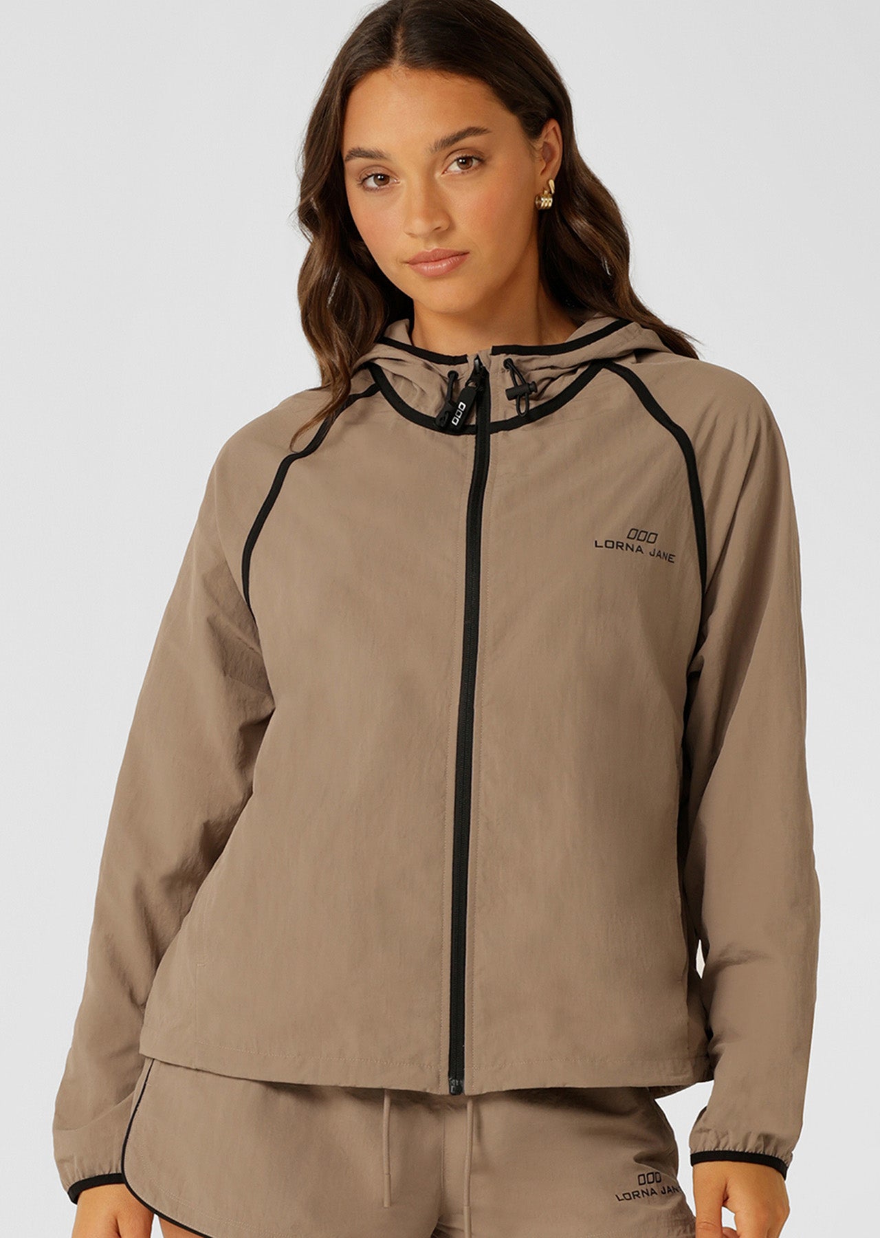 Lorna Jane Outdoor Rec Jacket - Bone