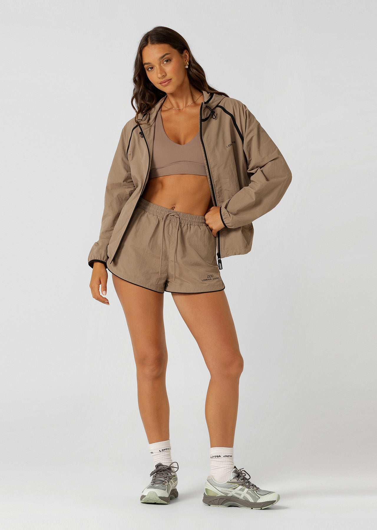Lorna Jane Outdoor Rec Jacket - Bone