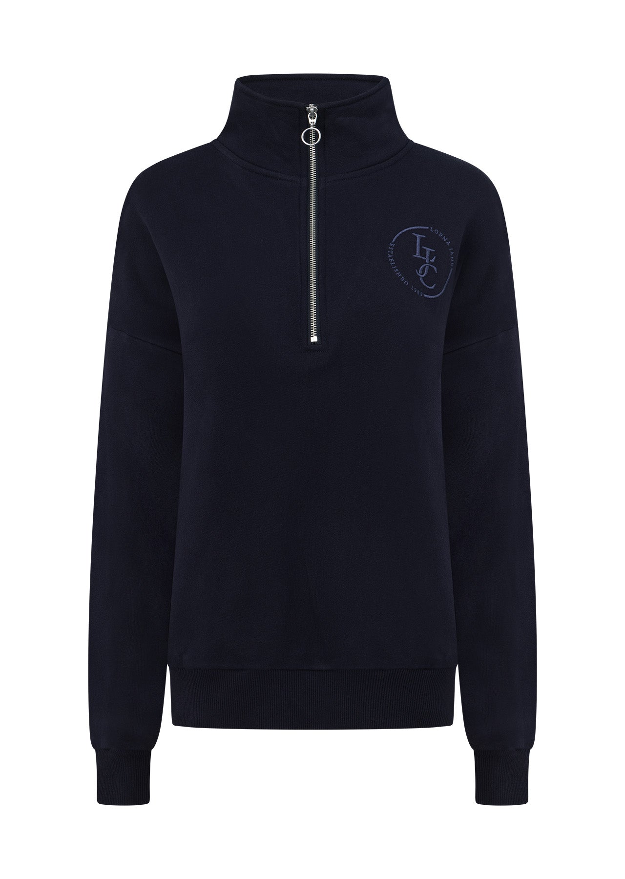Lorna Jane LJC Heritage Quarter Zip Sweat - Midnight Blue