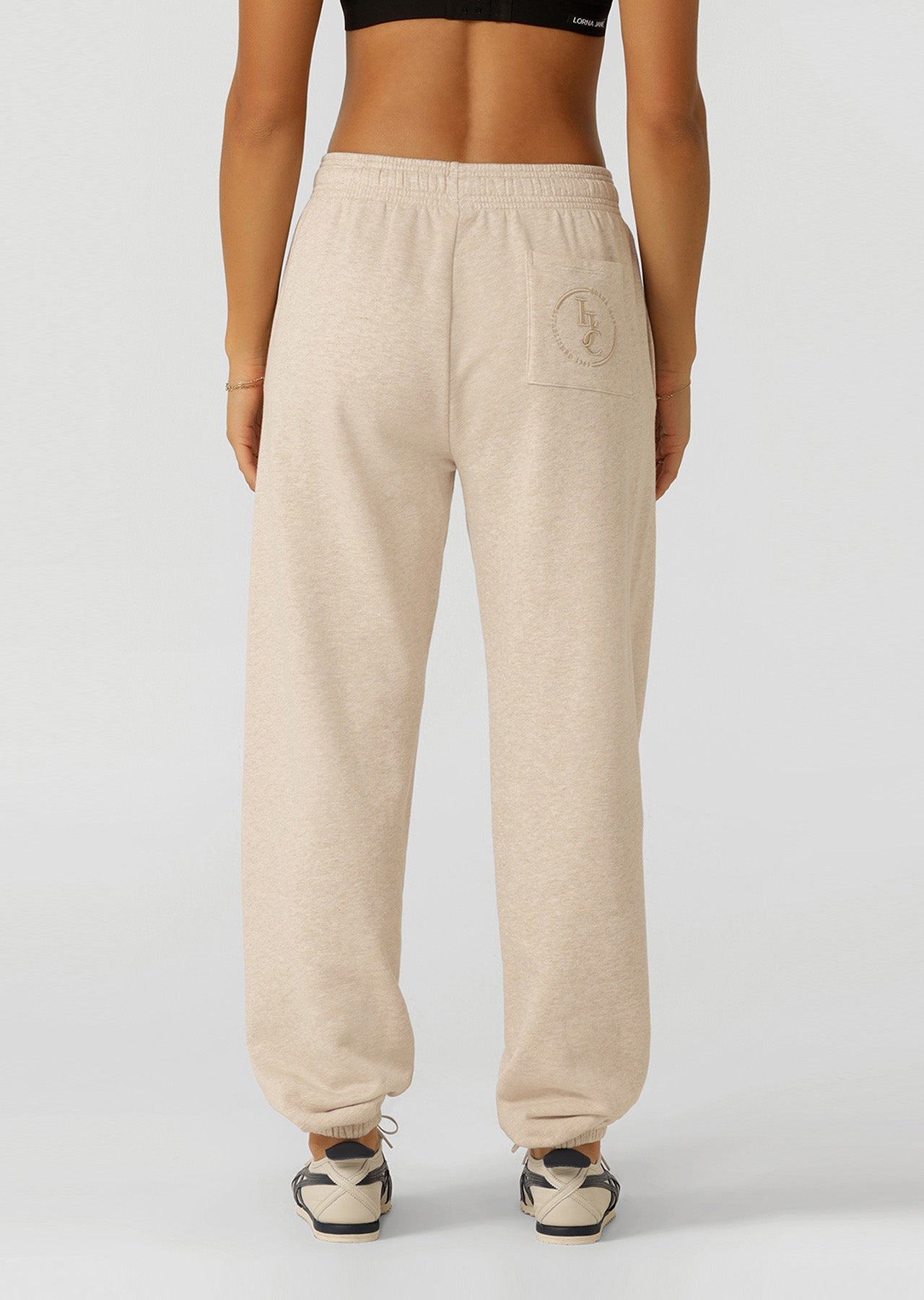 Lorna Jane LJC Heritage Sweatpants - Oat Marl