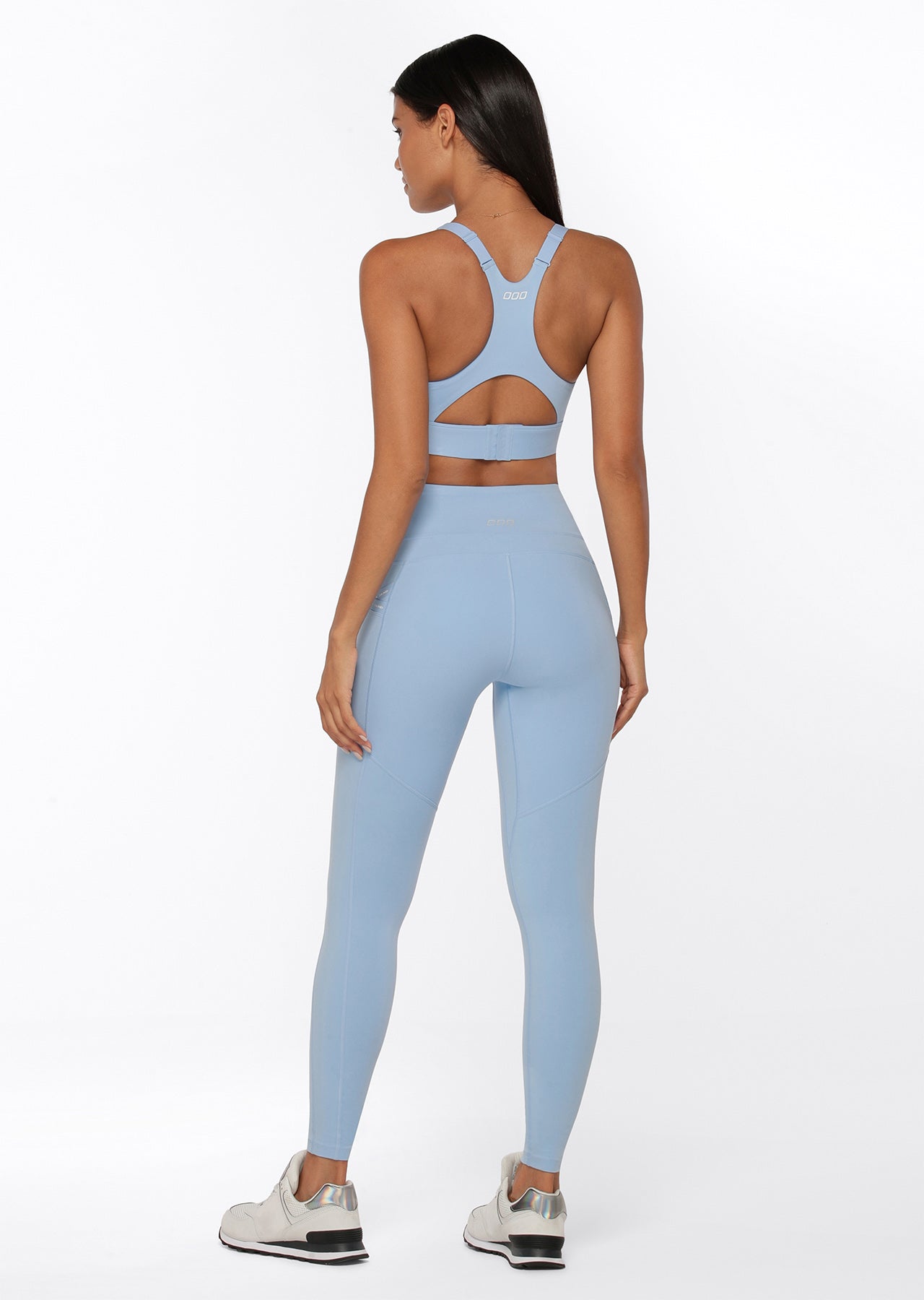 Lorna Jane No Ride Booty Pocket Full Length Leggings - Moontide