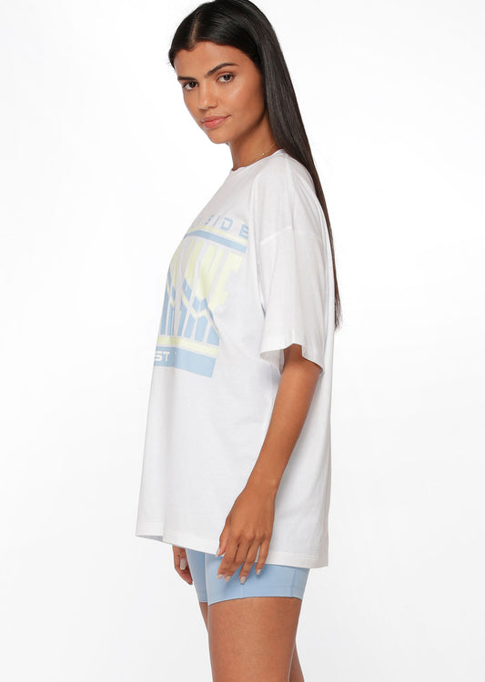 Lorna Jane Trackside Oversized Tee - White