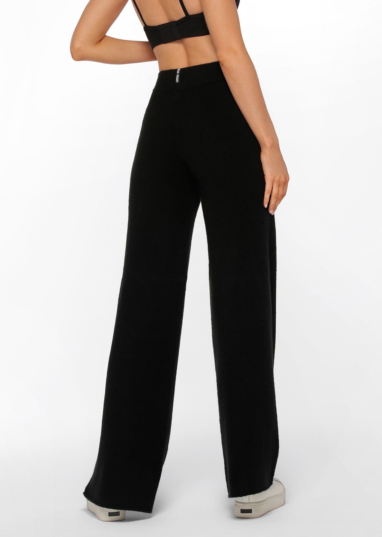 Lorna Jane Recoup Knitted Flares - Black