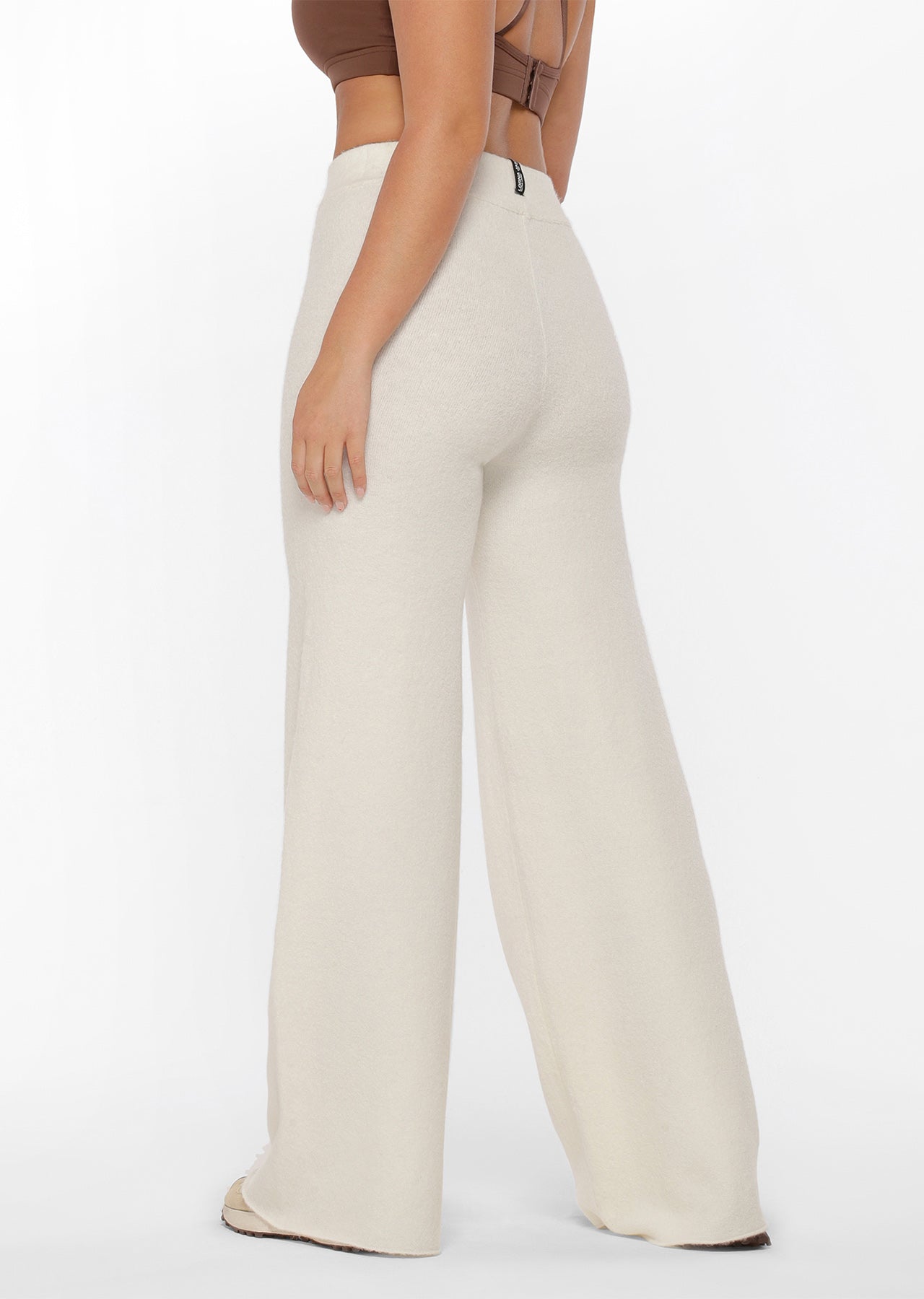 Lorna Jane Recoup Knitted Flares - Porcelain