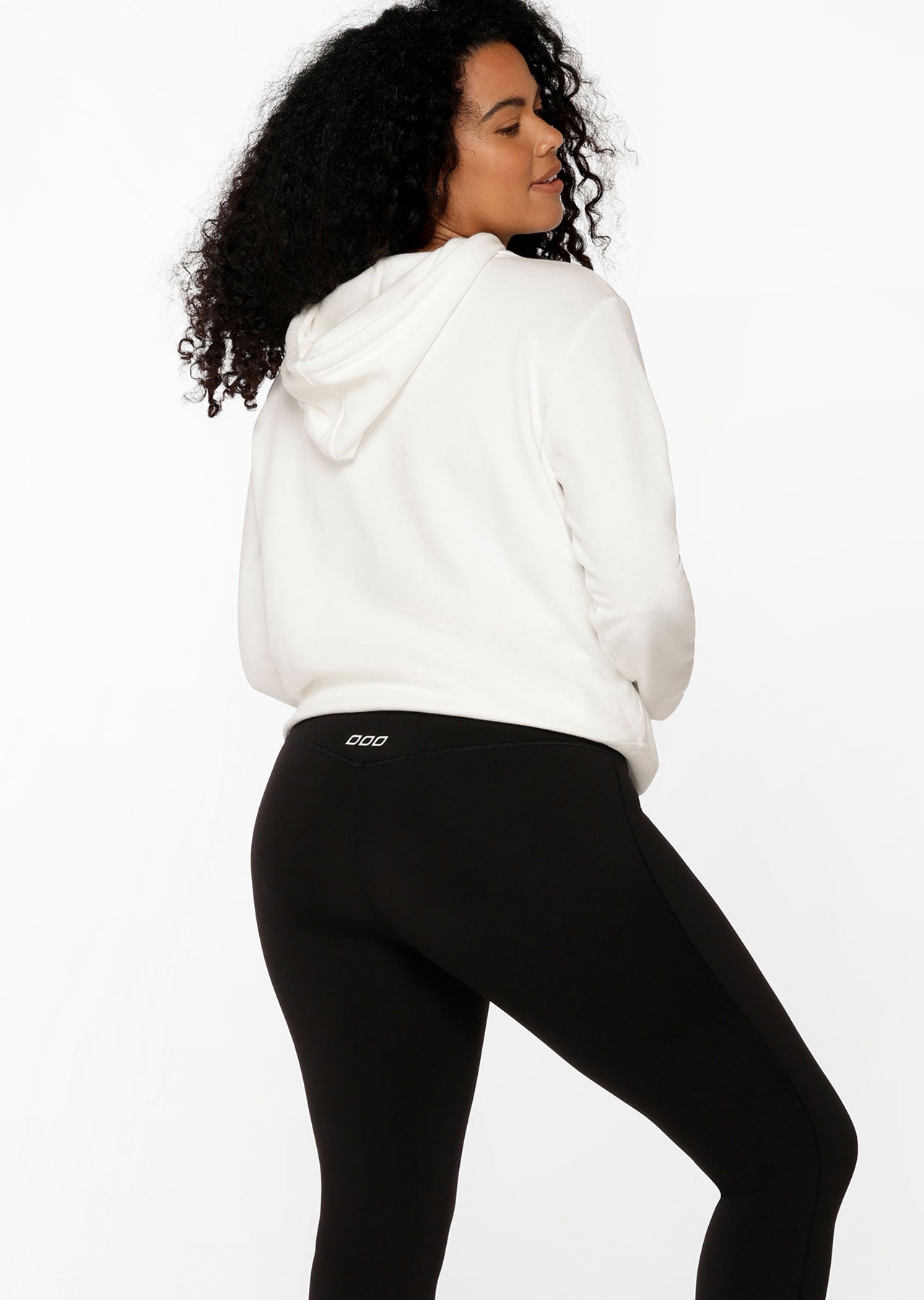 Lorna Jane Lotus Hoodie - Porcelain