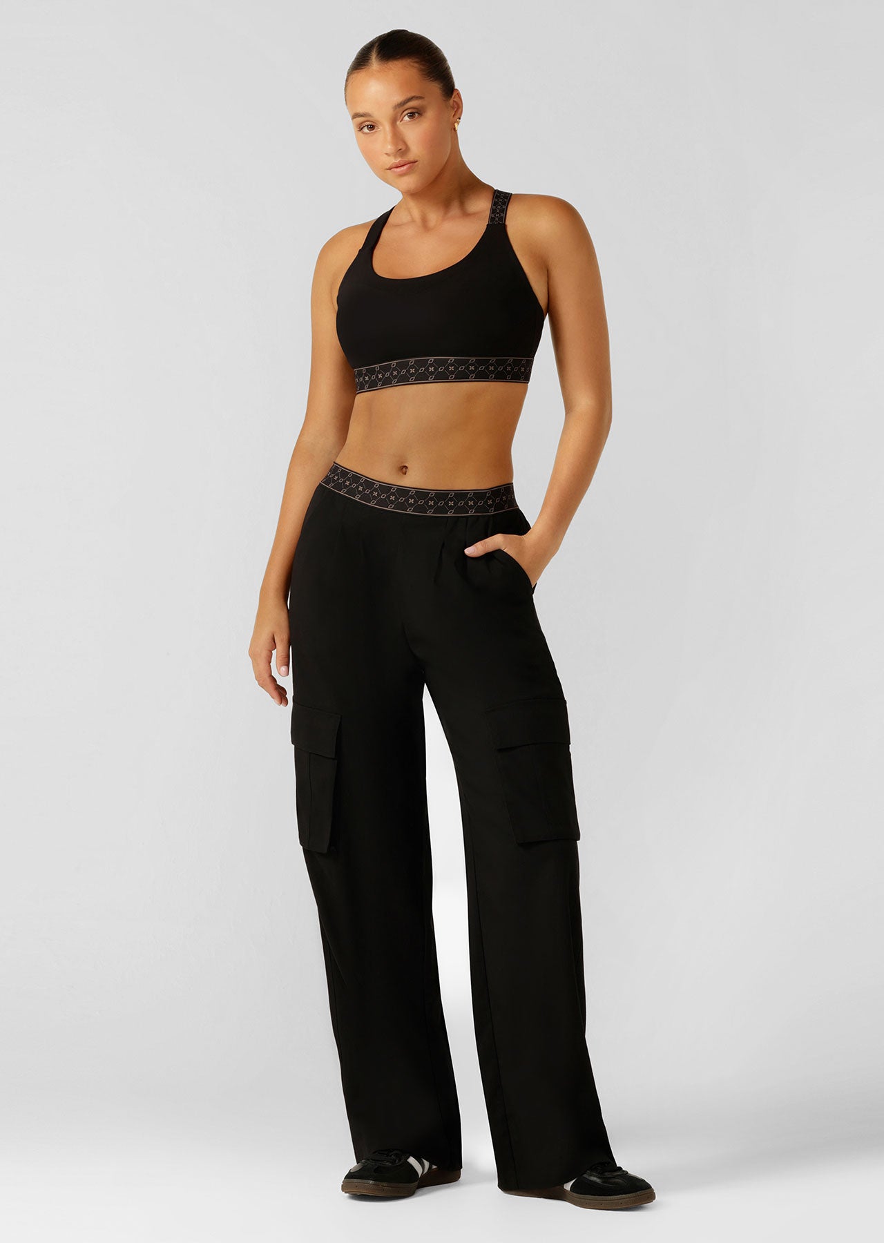 Lorna Jane High Definition Athleisure Pants - Black