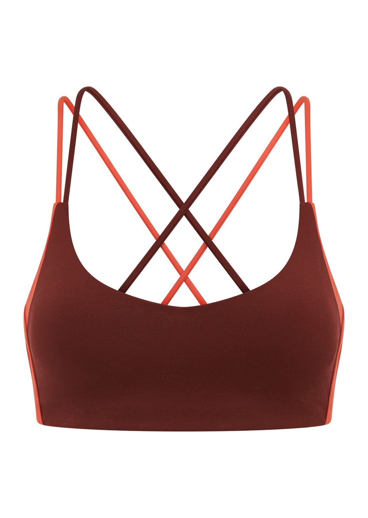 Lorna Jane Mindful Movement Sports Bra - Merlot