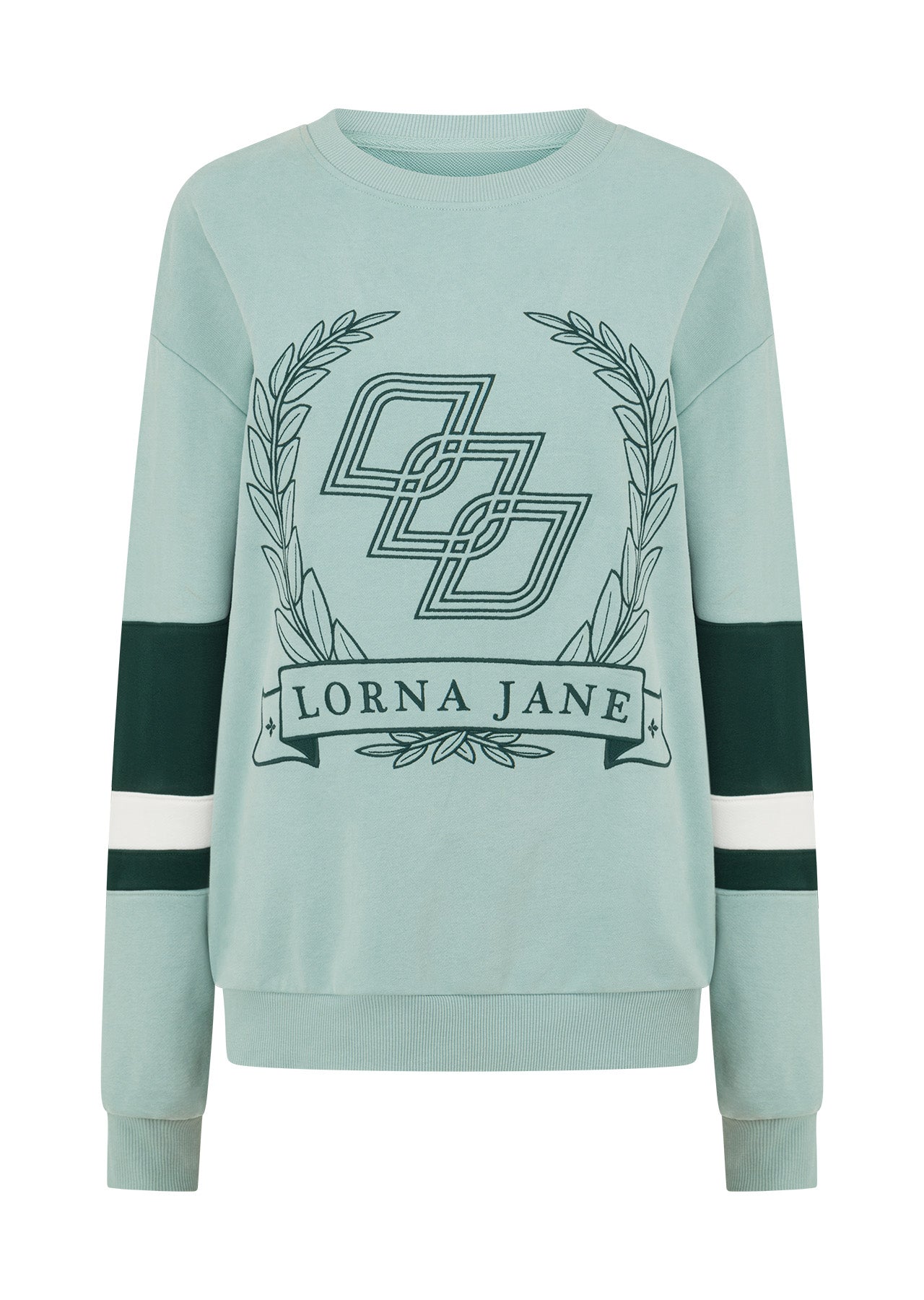 Lorna Jane Freshman Oversized Sweat - Sea Mist Multi
