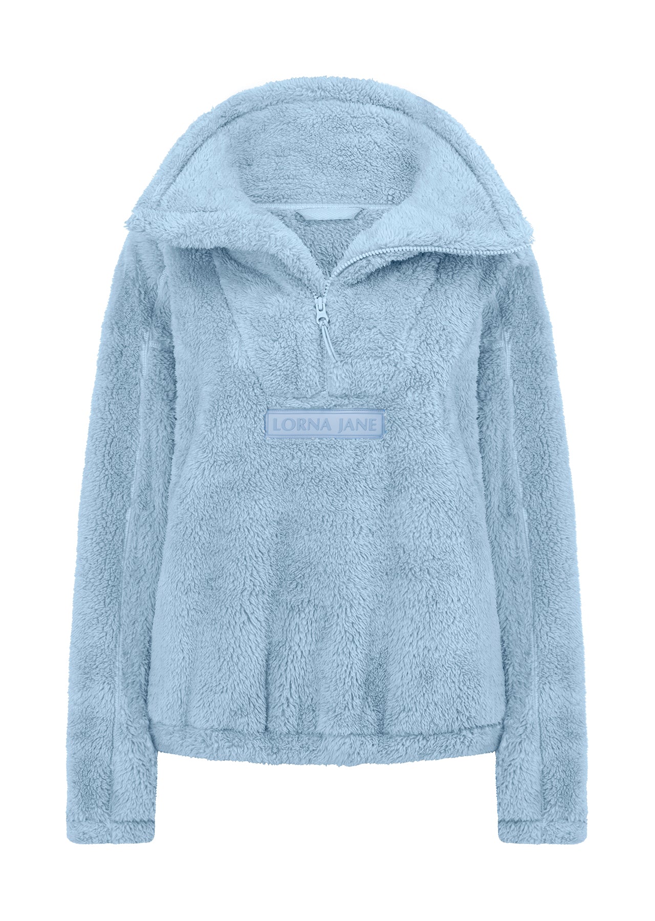 Lorna Jane Ultra Soft Teddy Pullover - Light Glacier Blue
