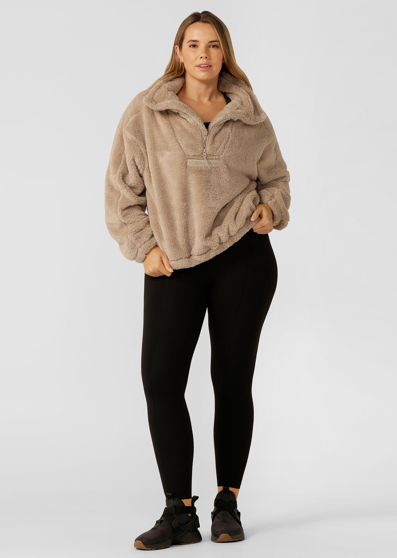 Lorna Jane Ultra Soft Teddy Pullover - Off White