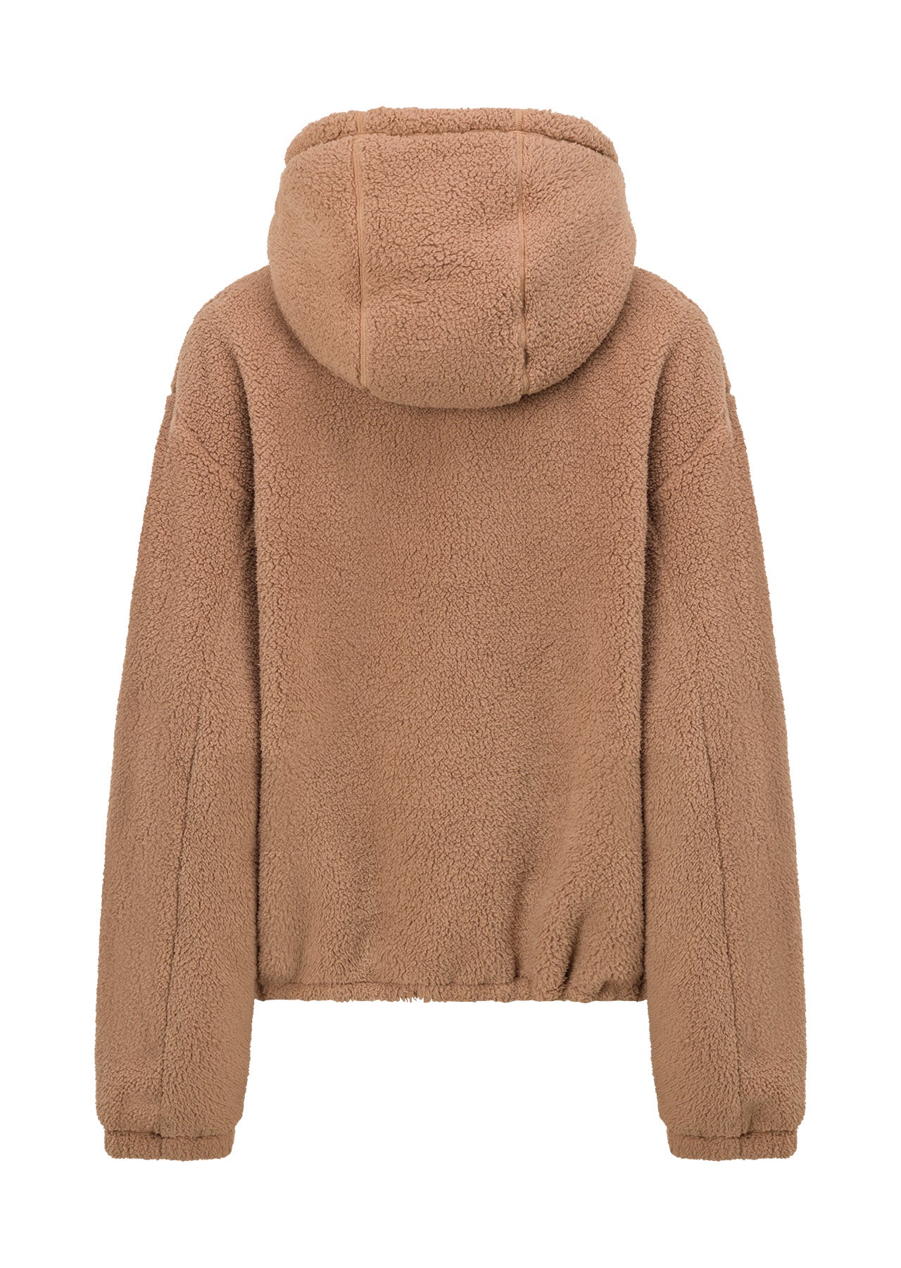 Lorna Jane Teddy Zip Through Hoodie - Walnut