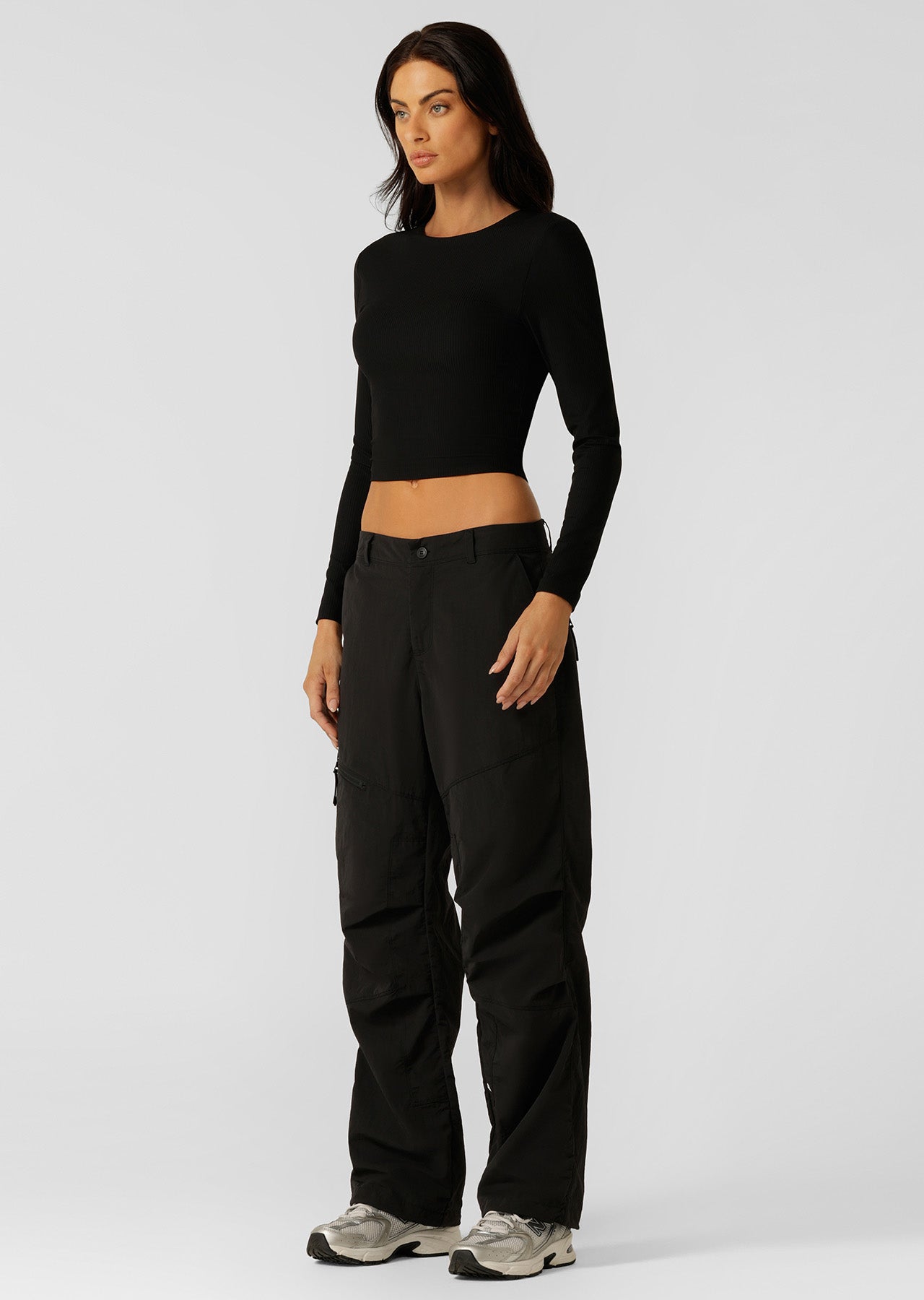 Lorna Jane Go-To Active Cargo Pants - Black