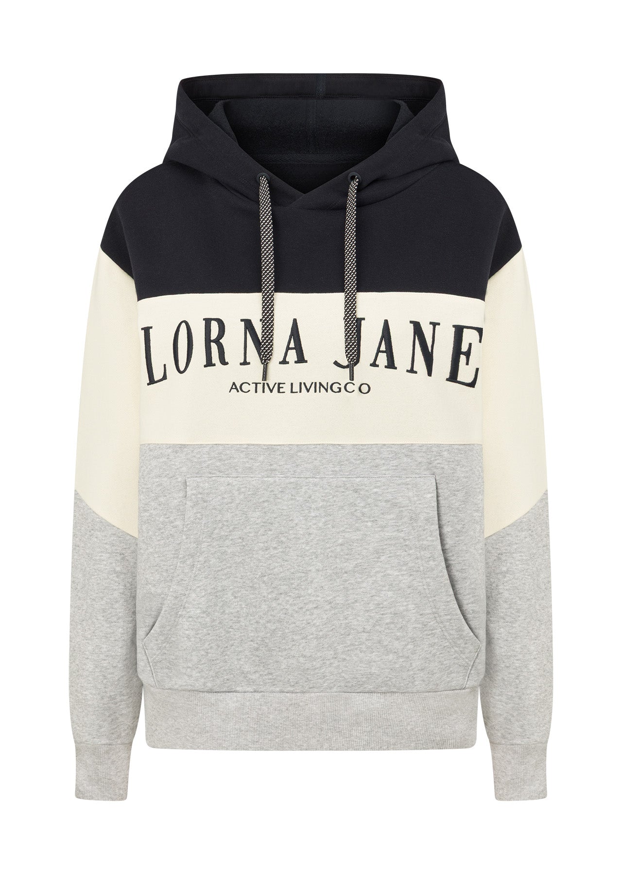 Lorna Jane Championship Oversized Fleece Hoodie - Multi