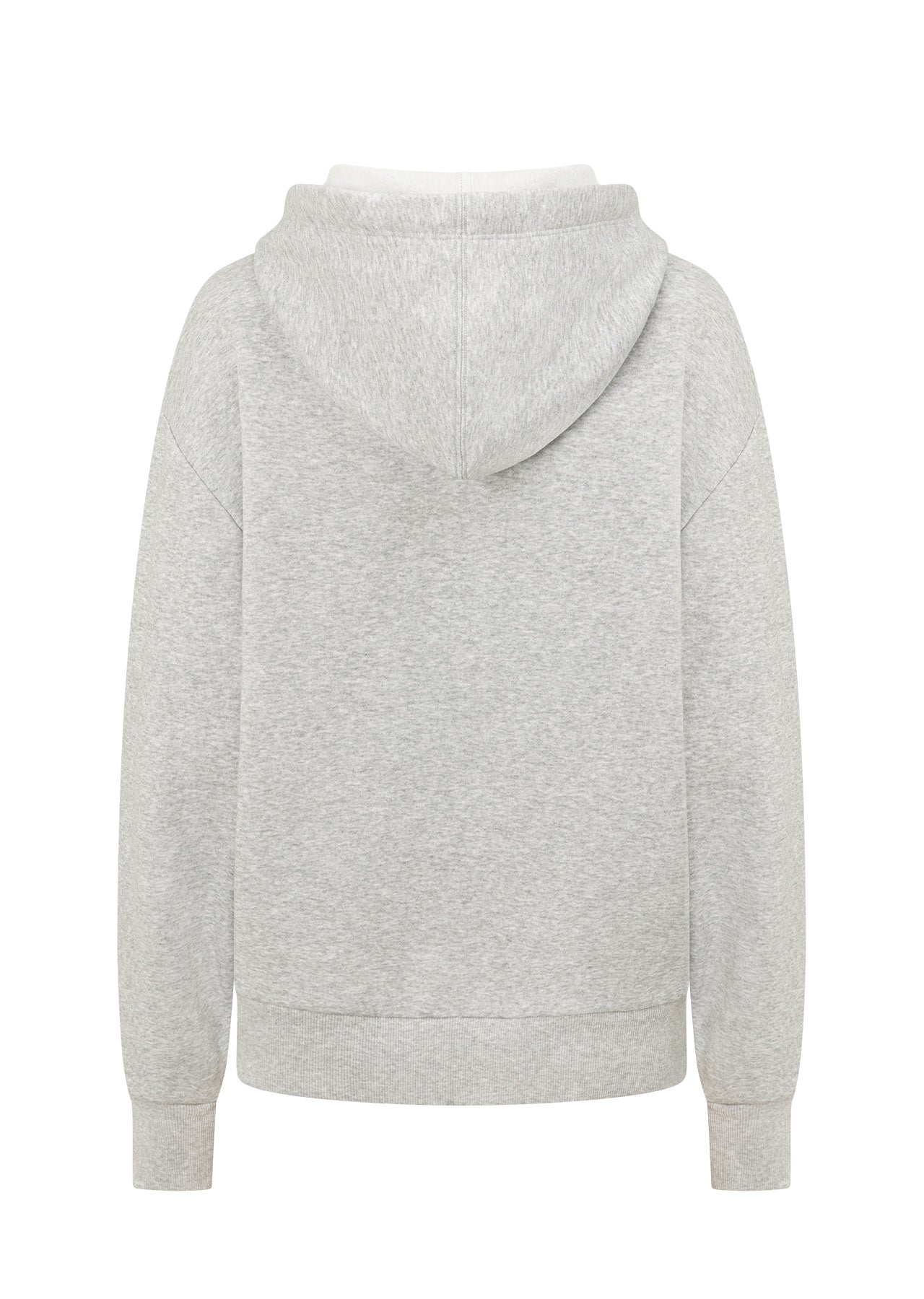 Lorna Jane Sports Club Fleece Hoodie - Grey Marl