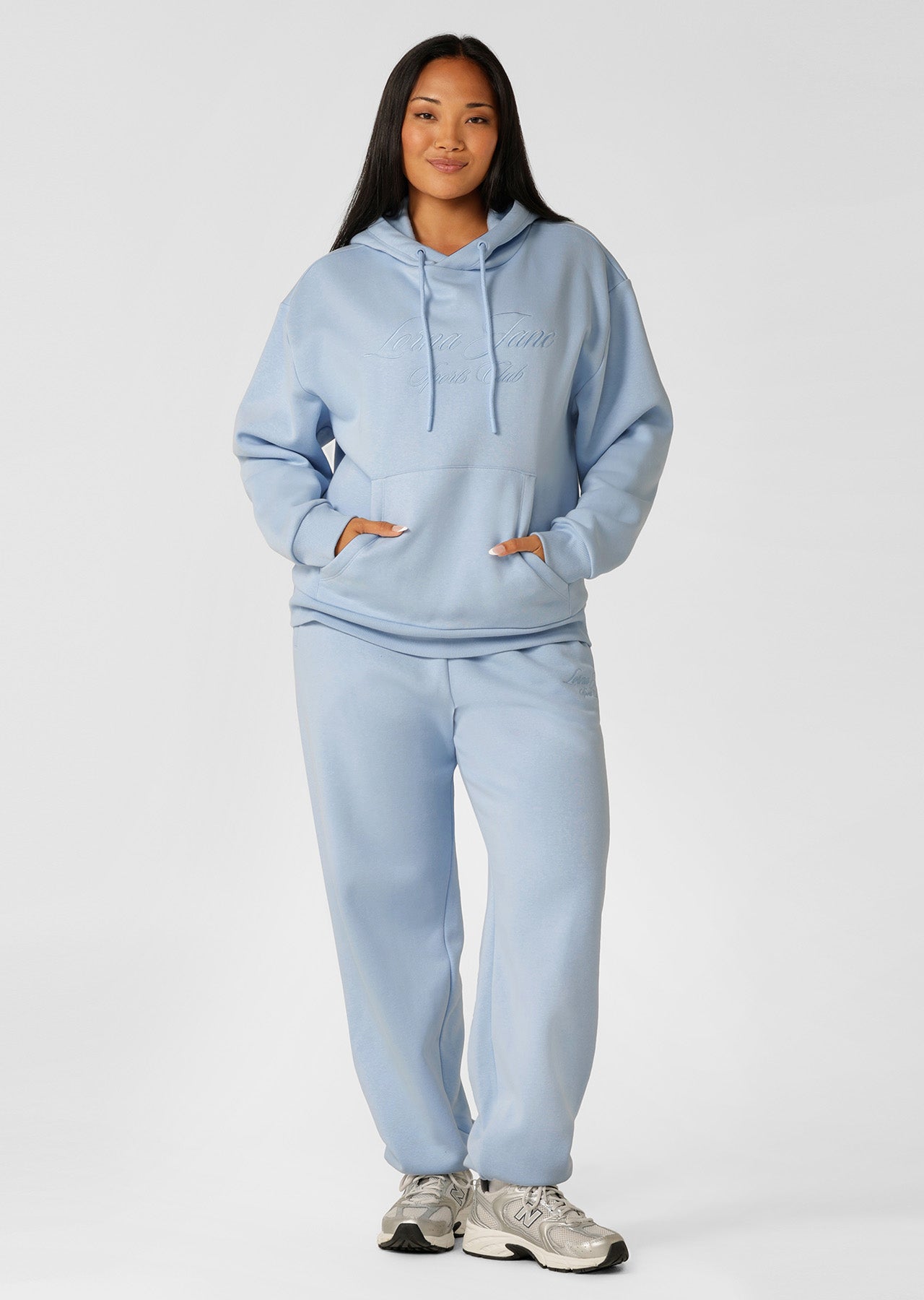 Lorna Jane Sports Club Fleece Hoodie - Toulouse Blue