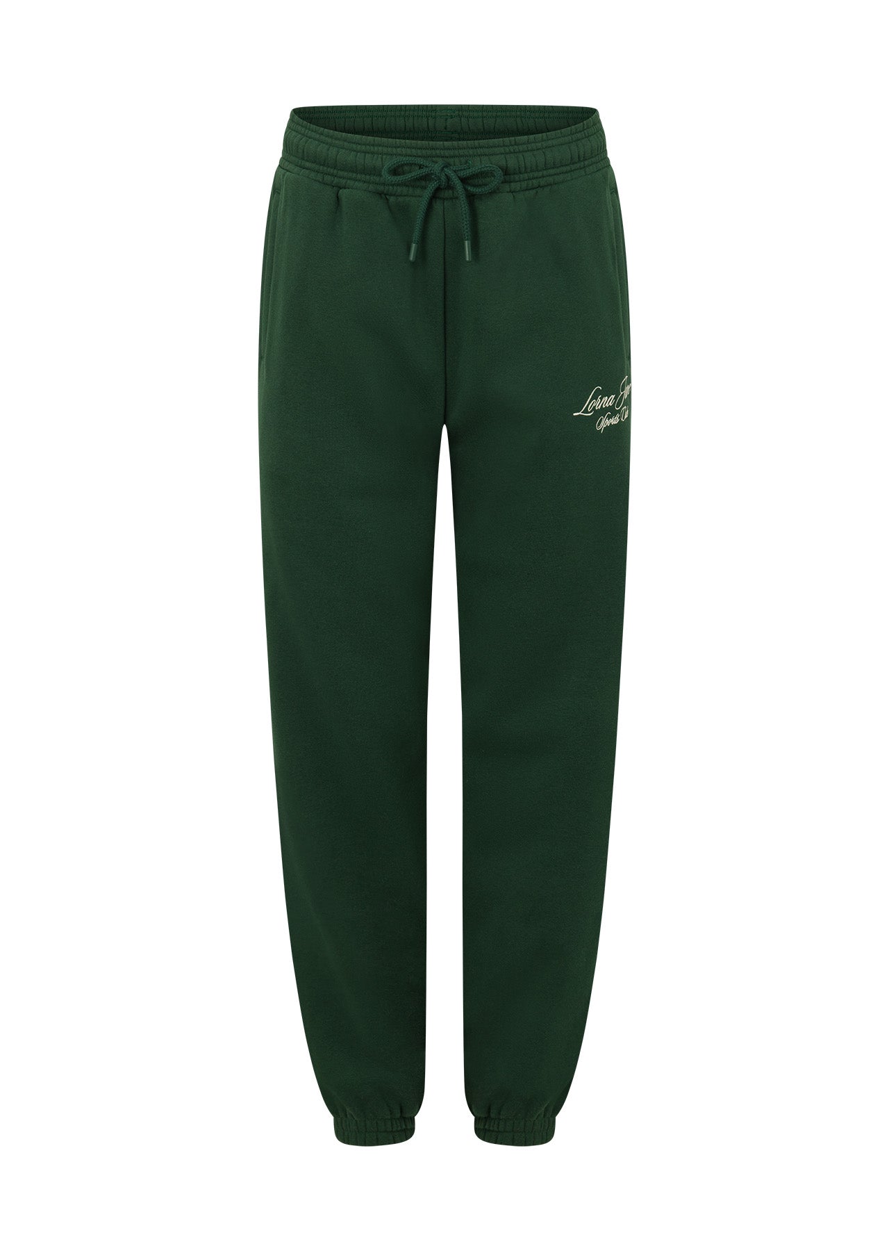 Lorna Jane Sports Club Fleece Sweatpants - Dark Green