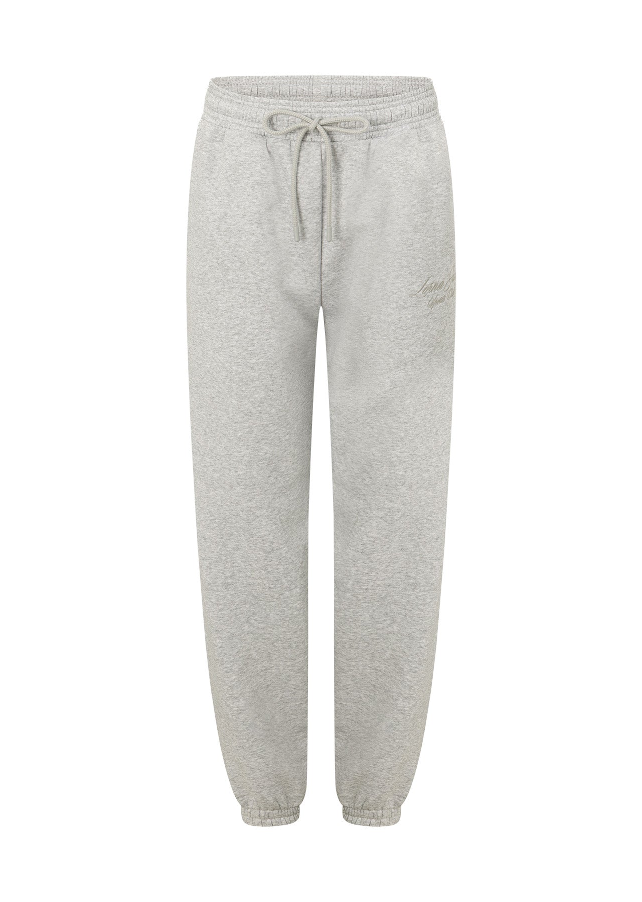 Lorna Jane Sports Club Fleece Sweatpants - Grey Marl