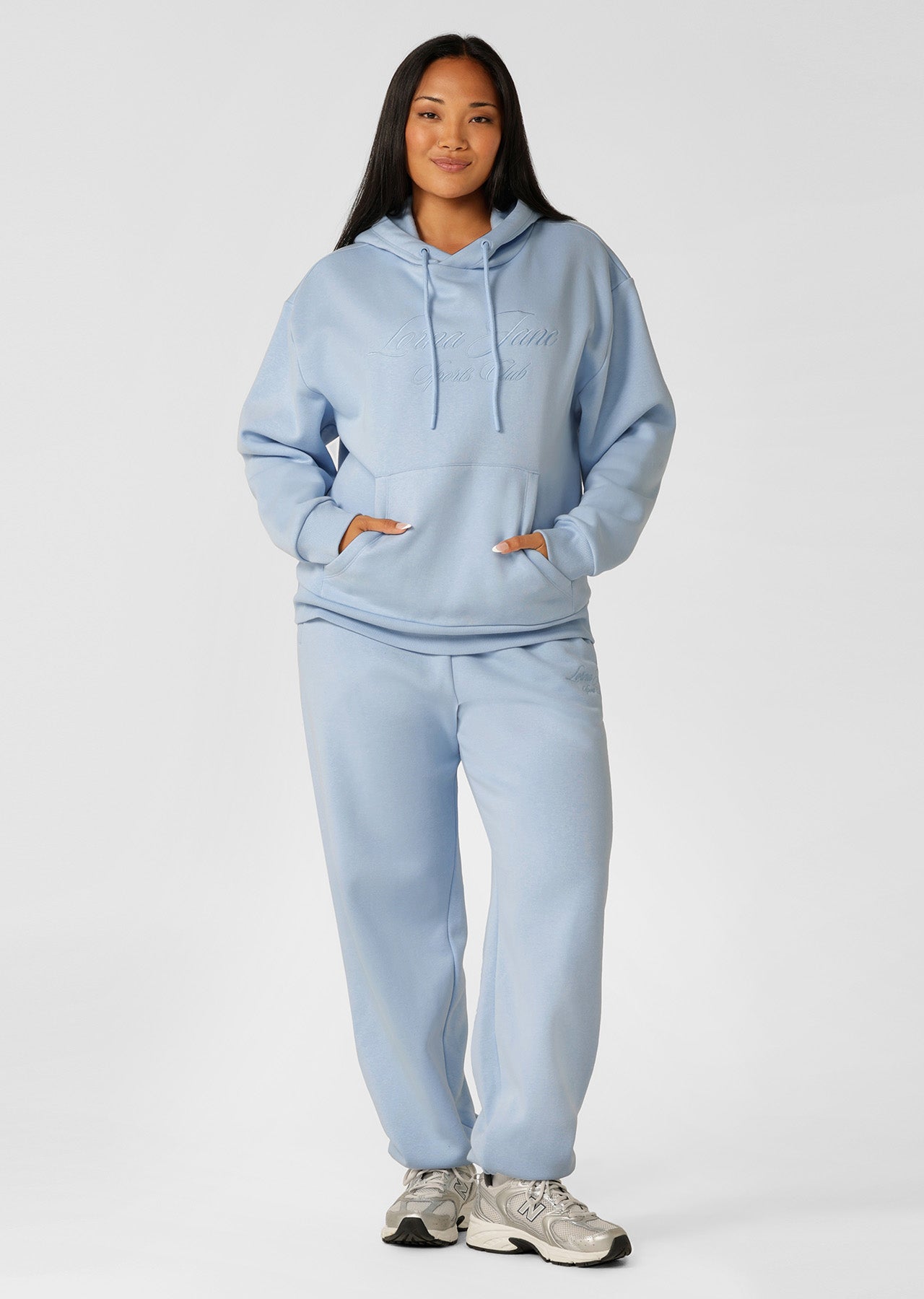 Lorna Jane Sports Club Fleece Sweatpants - Toulouse Blue