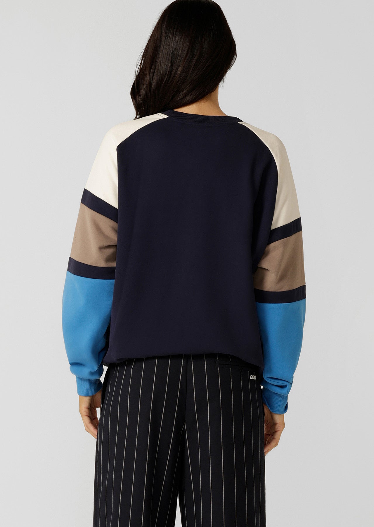 Lorna Jane LJ Icons Oversized Sweat - French Navy
