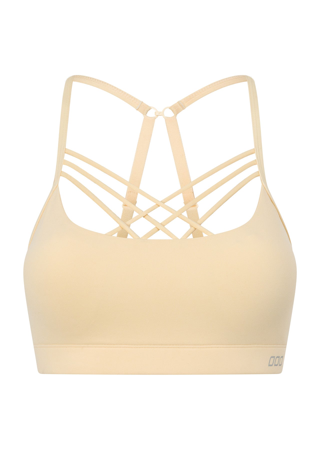 Lorna Jane Guru Sports Bra - Buttermilk